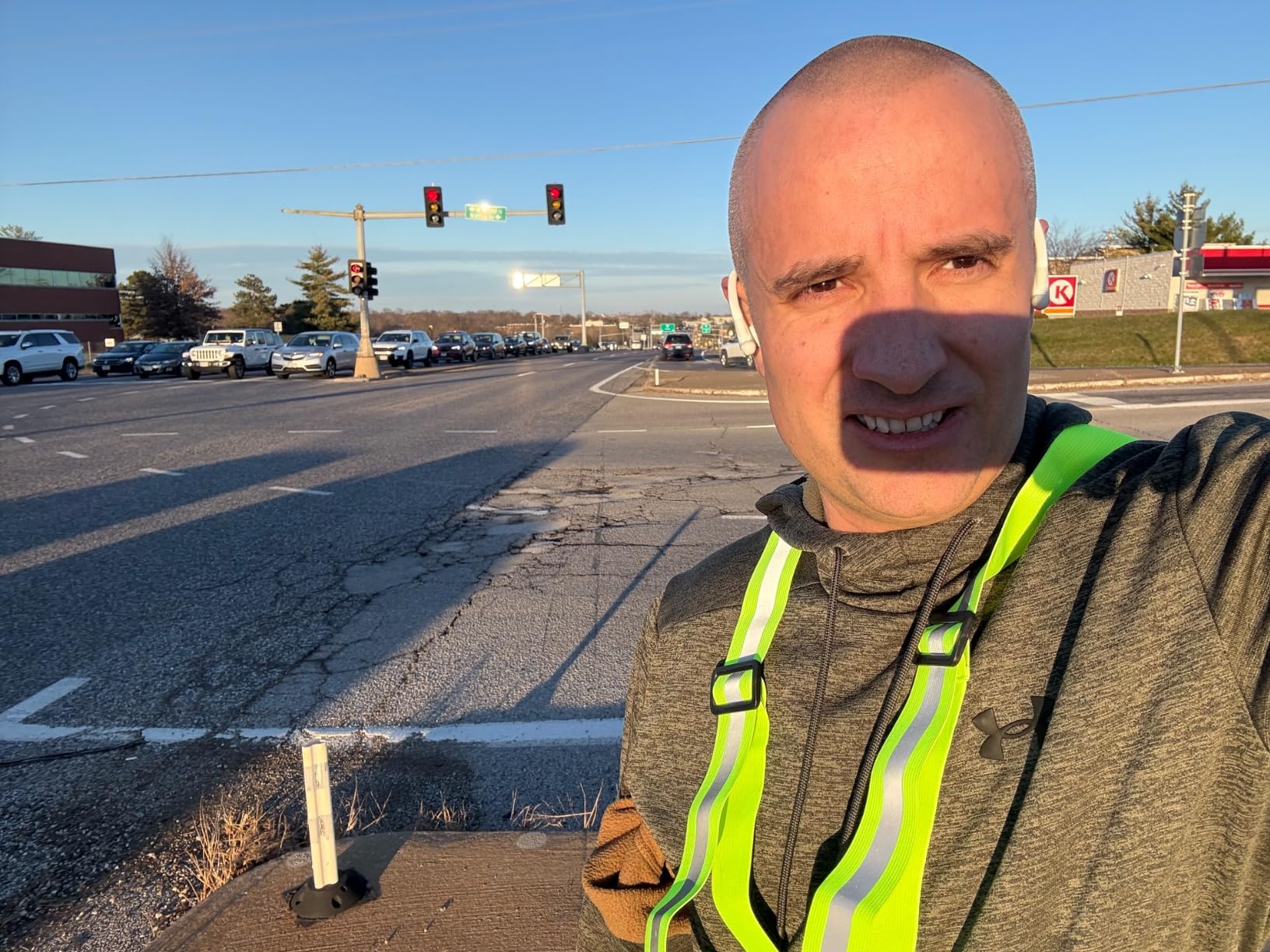 Reflective Vest Running Gear 2Pack, High Visibility Adjustable Safety Ves for Night Cycling,Hiking, Jogging,Dog Walking customer photo 2