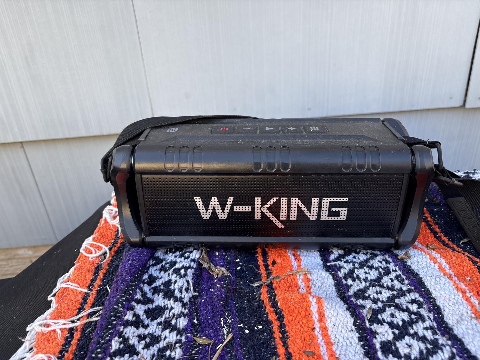 W-KING Bluetooth Speaker, 90W Max Portable Outdoor Speaker Loud, IPX6 Waterproof/50W Deep Bass Subwoofer/40H Playtime customer photo 1