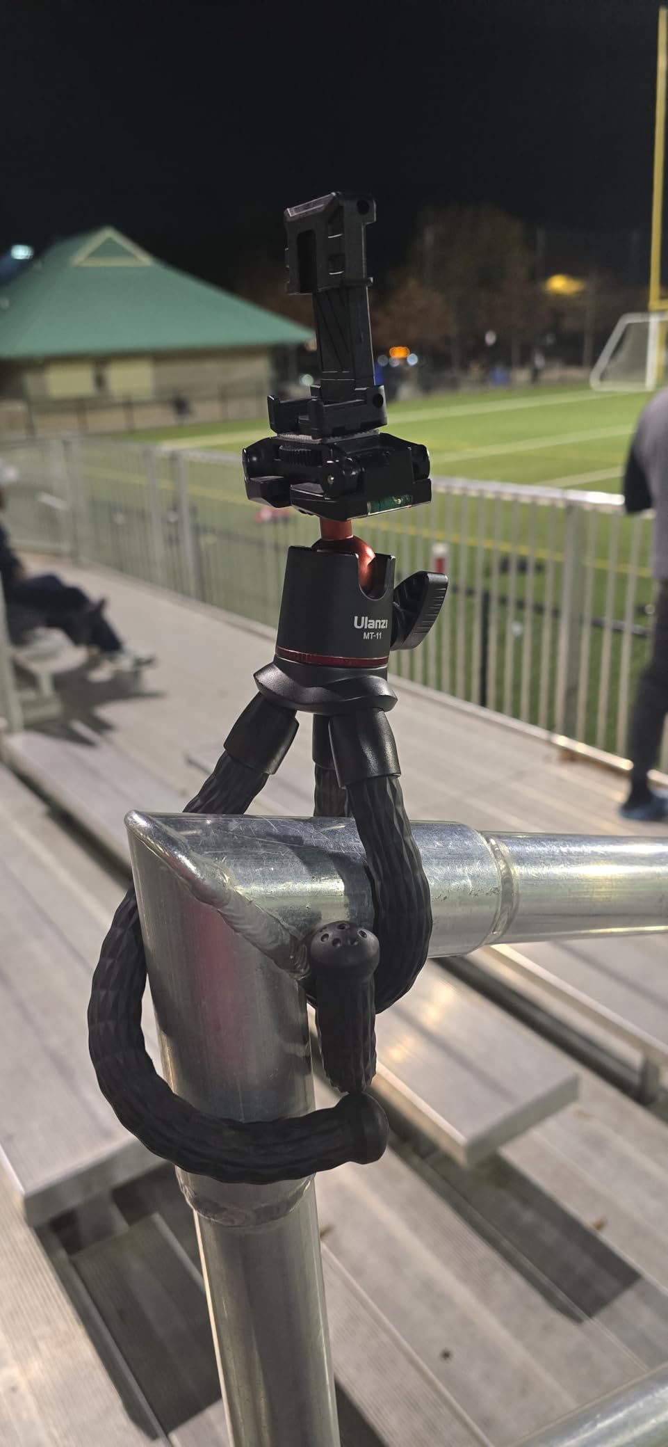 ULANZI Camera Tripod, Mini Flexible Stand w Hidden Phone Holder w Cold Shoe Mount, 1/4'' Screw f Magic Arm, Universal f iPhone 17 16 15 14 Pro Max XS Max X Samsung Canon Nikon Sony DJ Pocket 3 Cameras customer photo 2