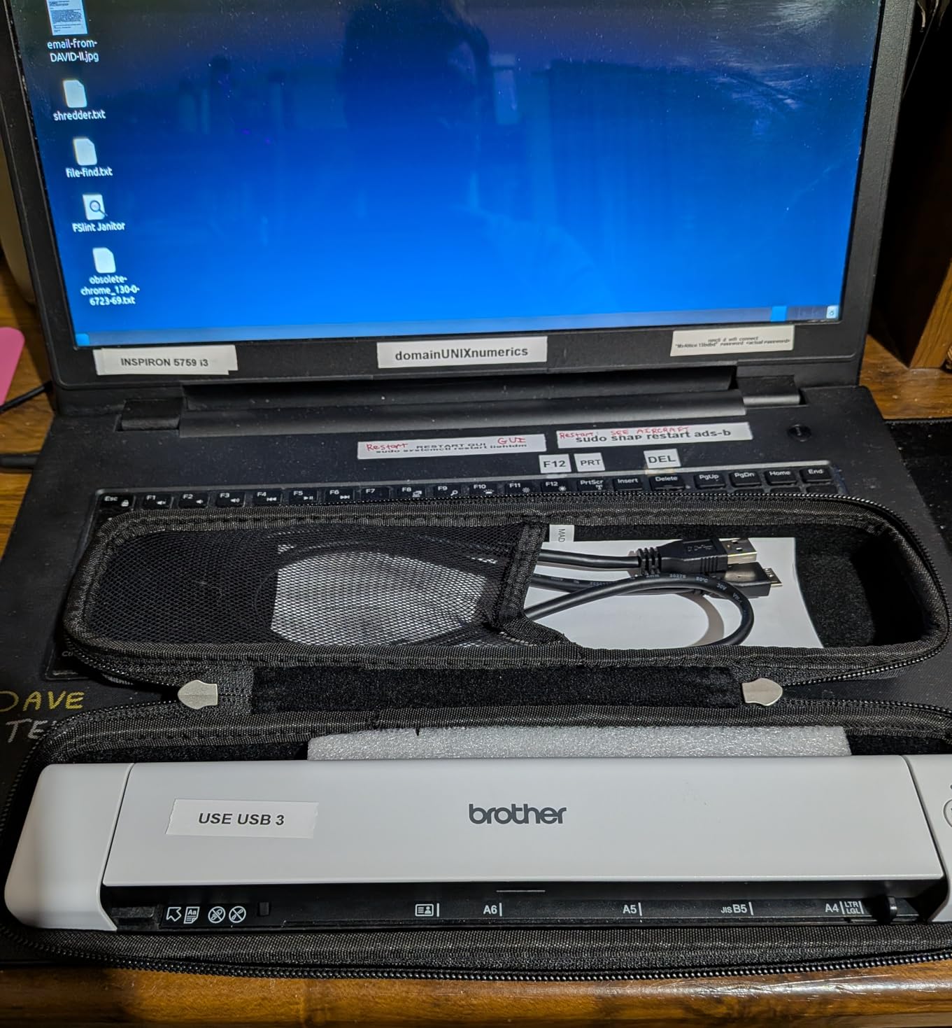 Brother DS-640 Compact Mobile Document Scanner customer photo 1