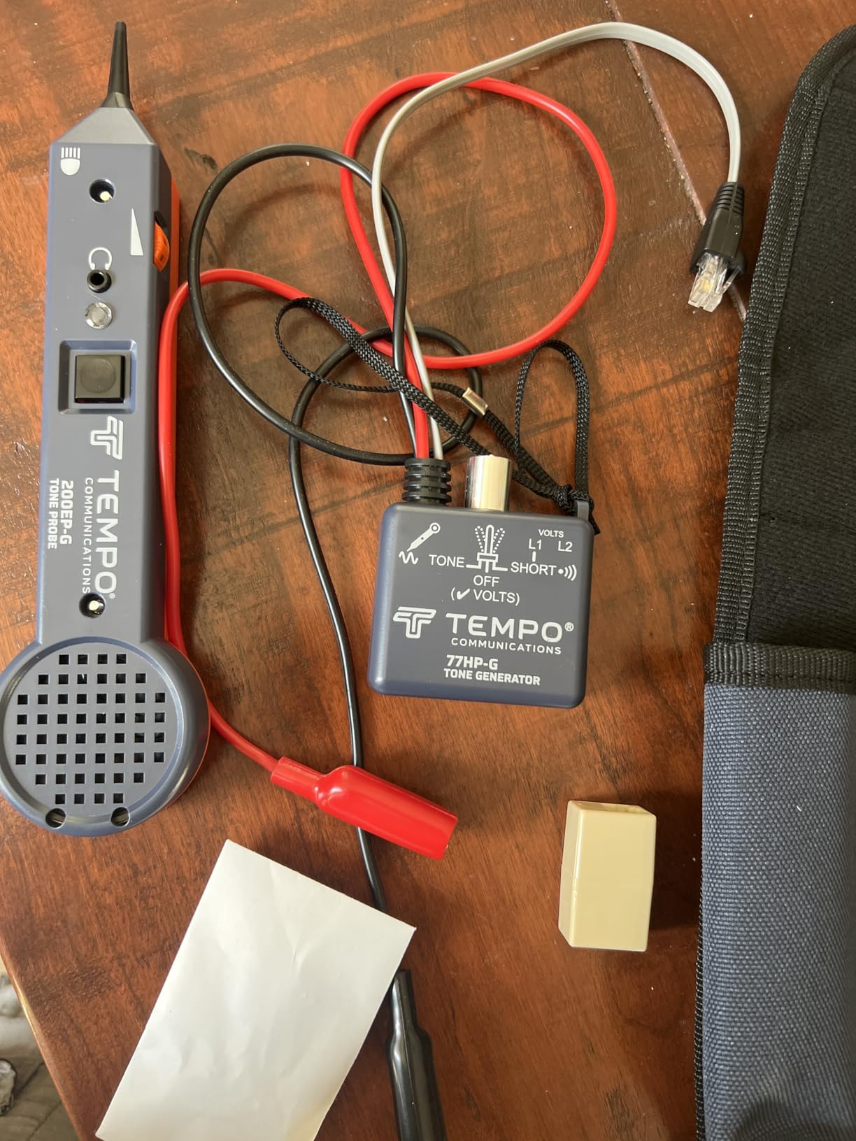 TEMPO Communications 701K-G Wire Tracer Electrical, Tone Generator and Probe Kit (701K-G-BOX Cable Toner) customer photo 1