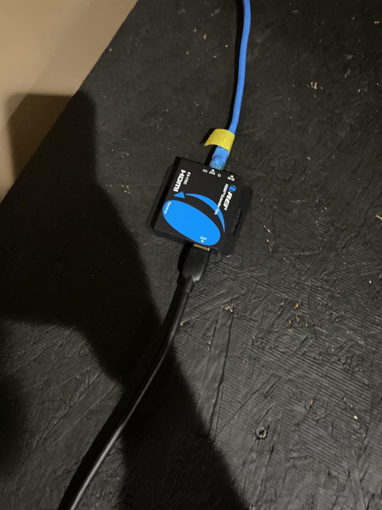 OREI 4K HDMI over Ethernet Extender Over CAT5/CAT6/CAT7, with IR Upto 164 Feet - Loop Out - 4K @ 30Hz 1080P Full HD Signal Distribution (EX-170C) customer photo 1