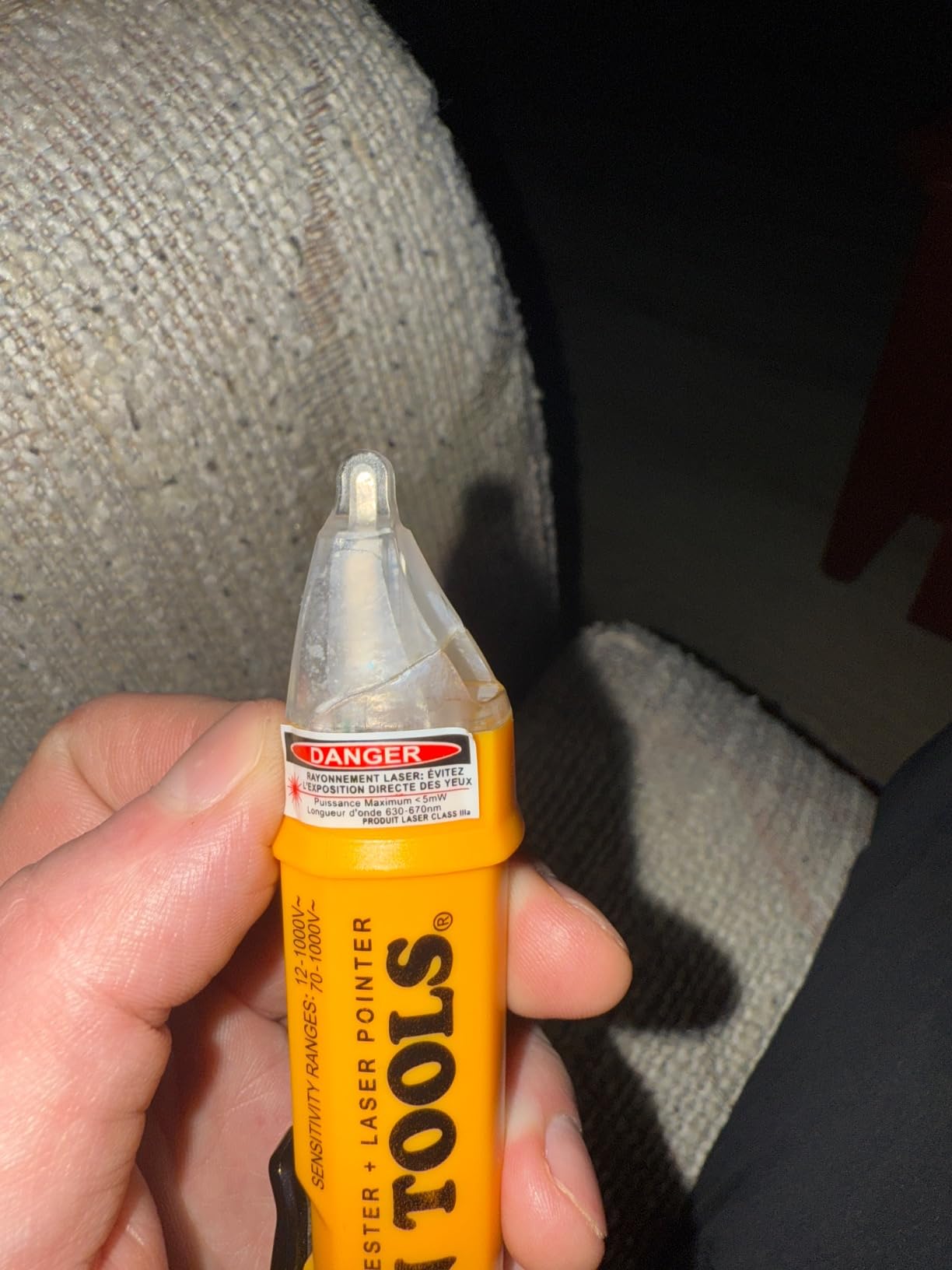 Klein Tools NCVT-5A Voltage Tester, Non-Contact Dual Range Voltage Tester Pen with Integrated Laser Pointer and Visual and Audible Alerts customer photo 2