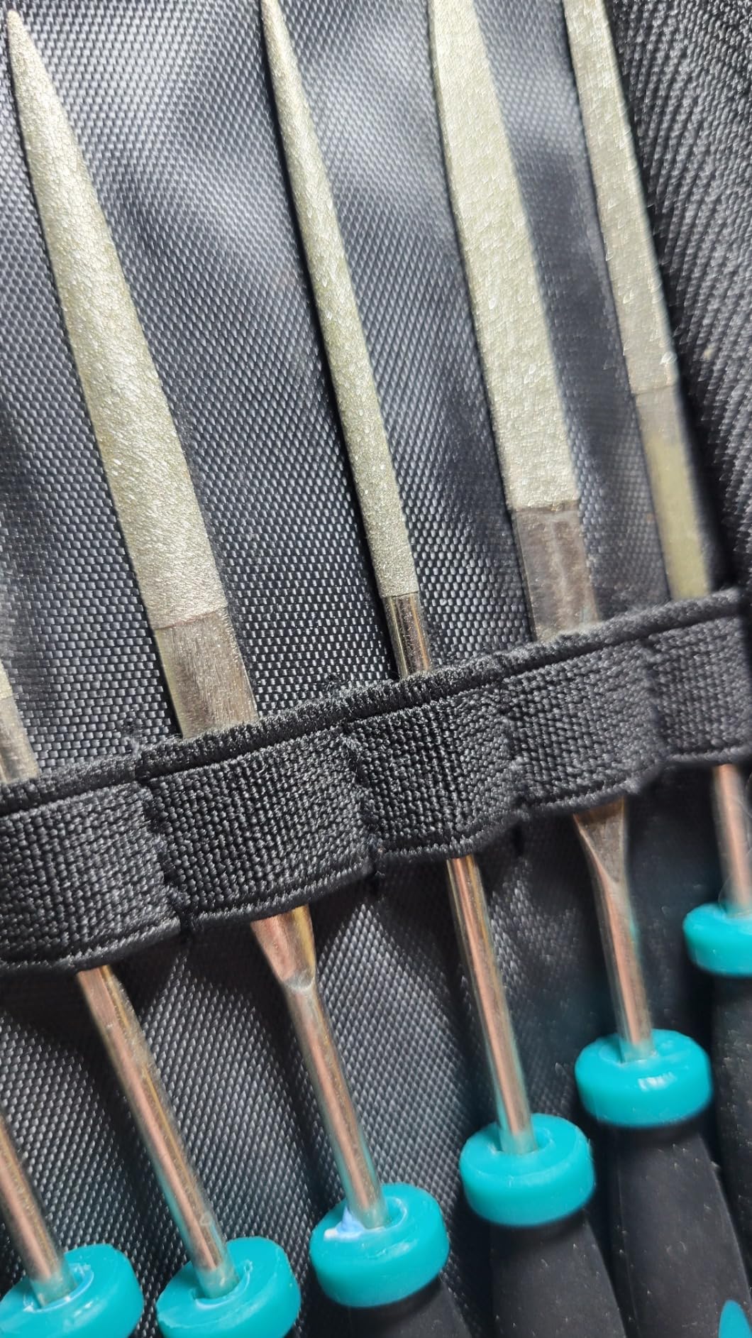 LIBRATON Small File Set, Needle Diamond Files 13PCS, 6pcs Jewlers & 6 Steel for Precision Metal Work, Wood, Woodworking, Plastic Carving Tool with Brush and Carry Case customer photo 2