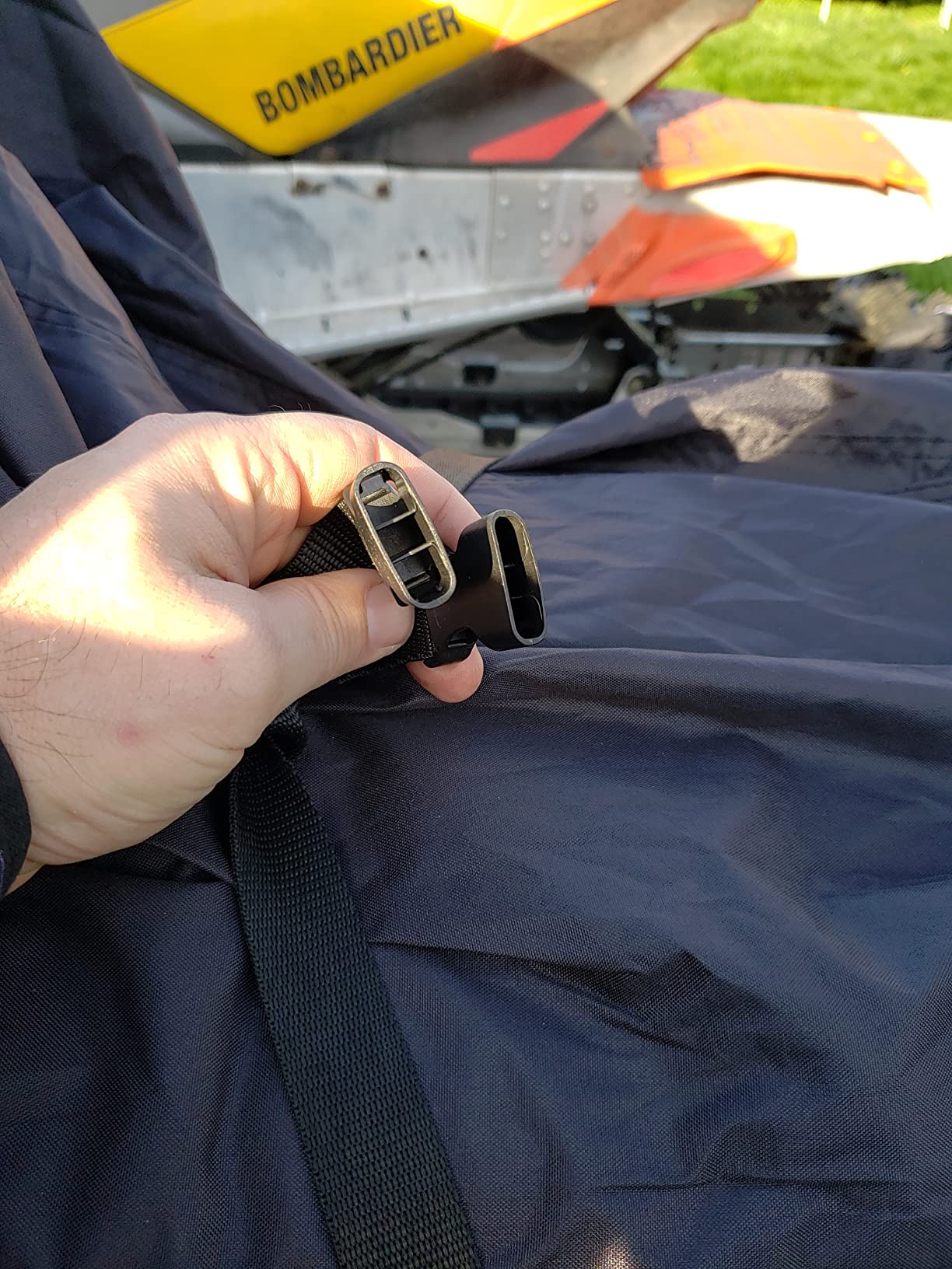 North East Harbor Waterproof Trailerable Snowmobile Cover Covers for Arctic Cat Polaris Ski Doo Yamaha Fits Length 126