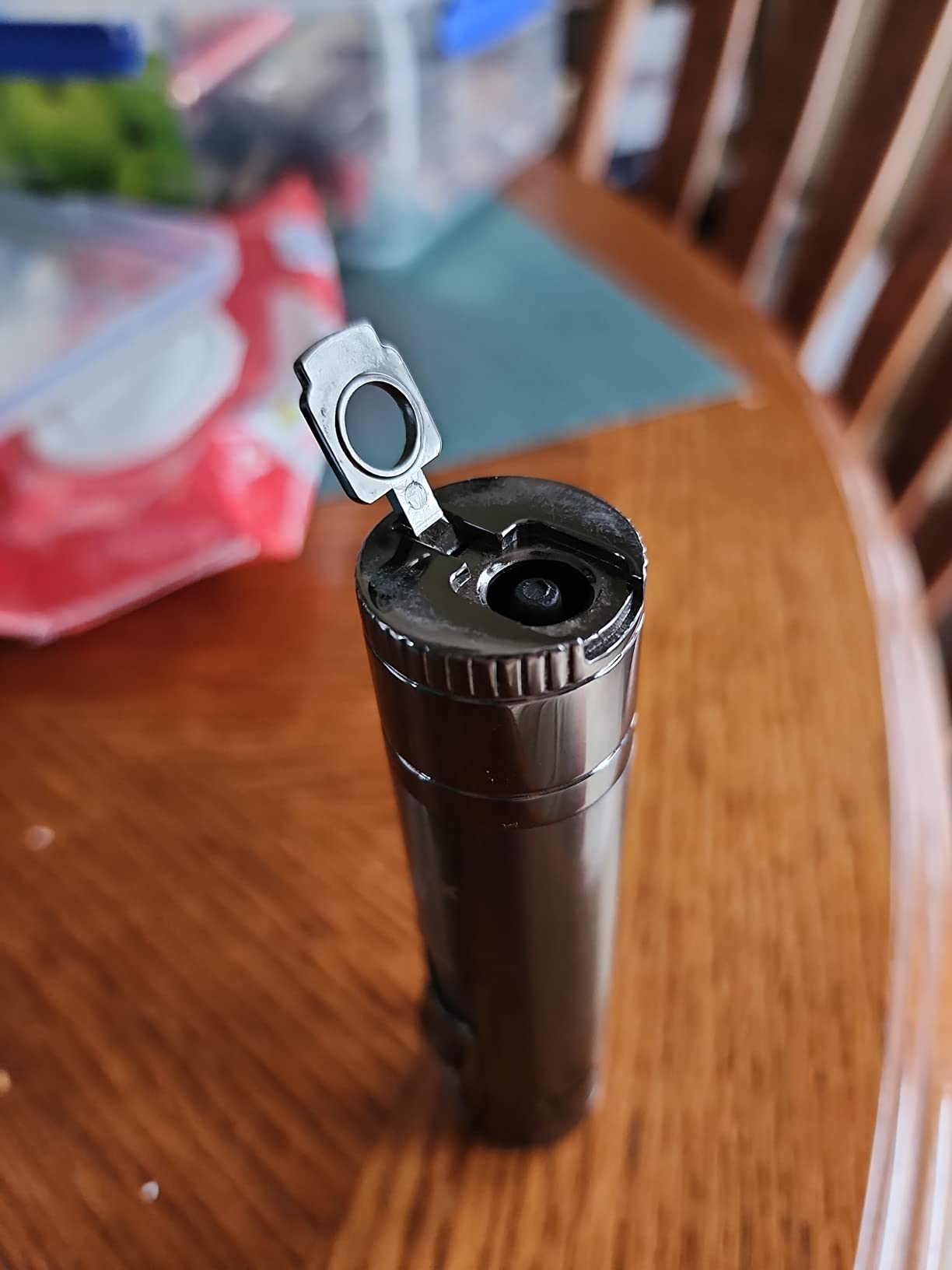 XIFEI Cigar Lighter, Cigar Puncher, Cigar Draw Enhancer, Cigar Stand, All-in-one Lighter (Gun ash) customer photo 1