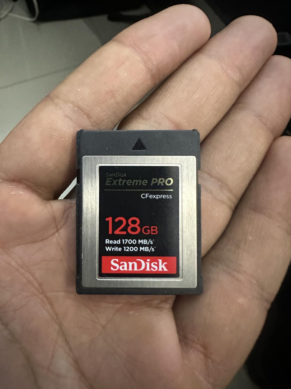 SanDisk 128GB Extreme PRO CFexpress Card Type B - SDCFE-128G-GN4NN, Silver customer photo 1