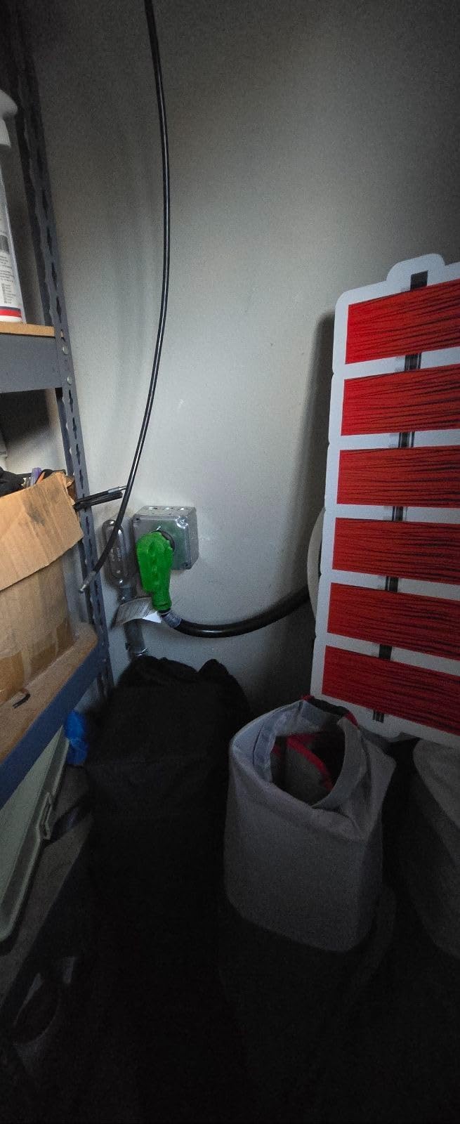 RVGUARD 50 Amp 25 Foot RV/EV Extension Cord, NEMA 14-50P/R Heavy Duty Extension Cord with LED Power Indicator and Cord Organizer, Green, ETL Listed customer photo 2