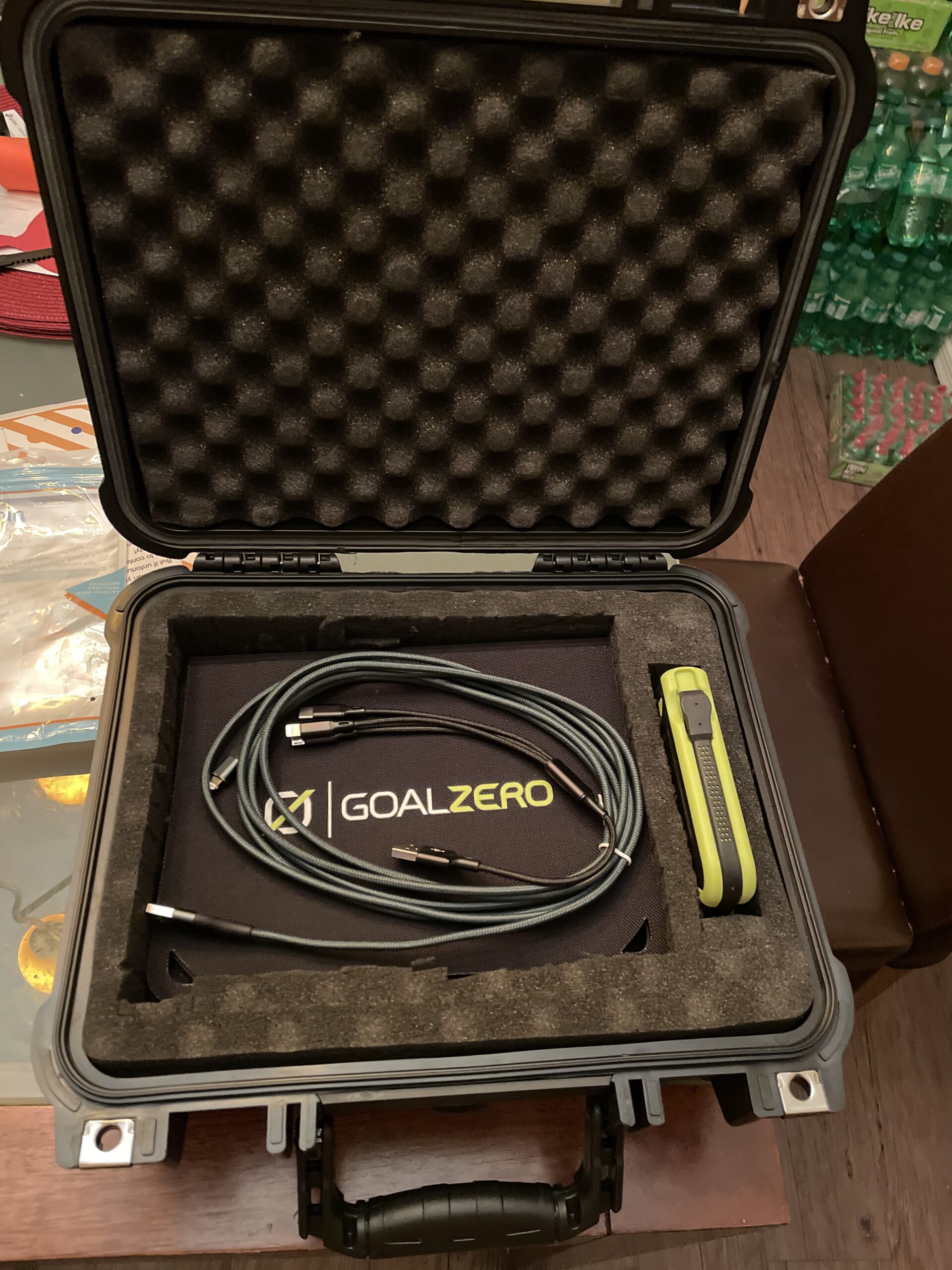 Goal Zero Nomad 10, Foldable Monocrystalline 10 Watt Solar Panel with USB Port, Portable Solar Panel Backpacking, Hiking and Travel. Lightweight Backpack Solar Panel Charger with Adjustable Kickstand customer photo 2