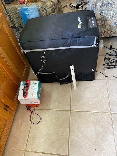 BougeRV 12V Portable Refrigerator Fridge Freezer Portable Car Fridge 53 Quart Electric Cooler12V/24V DC 110~240 V AC for RV Truck Jeep Pickup SUV Van Boat Camping Tailgating Road Trip Outdoor Travel customer photo 2