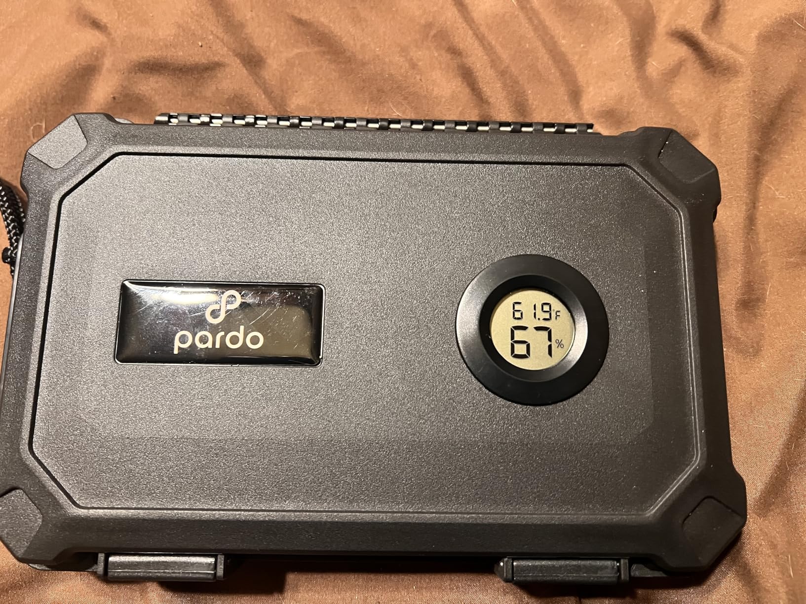 Pardo Cigar Travel Humidor Cigar Box - Airtight, Waterproof, Portable Humidor Case with Built-in Humidifier Disc, Durable Storage for up to 5 Cigars - Compact Cigars Travel Case customer photo 1