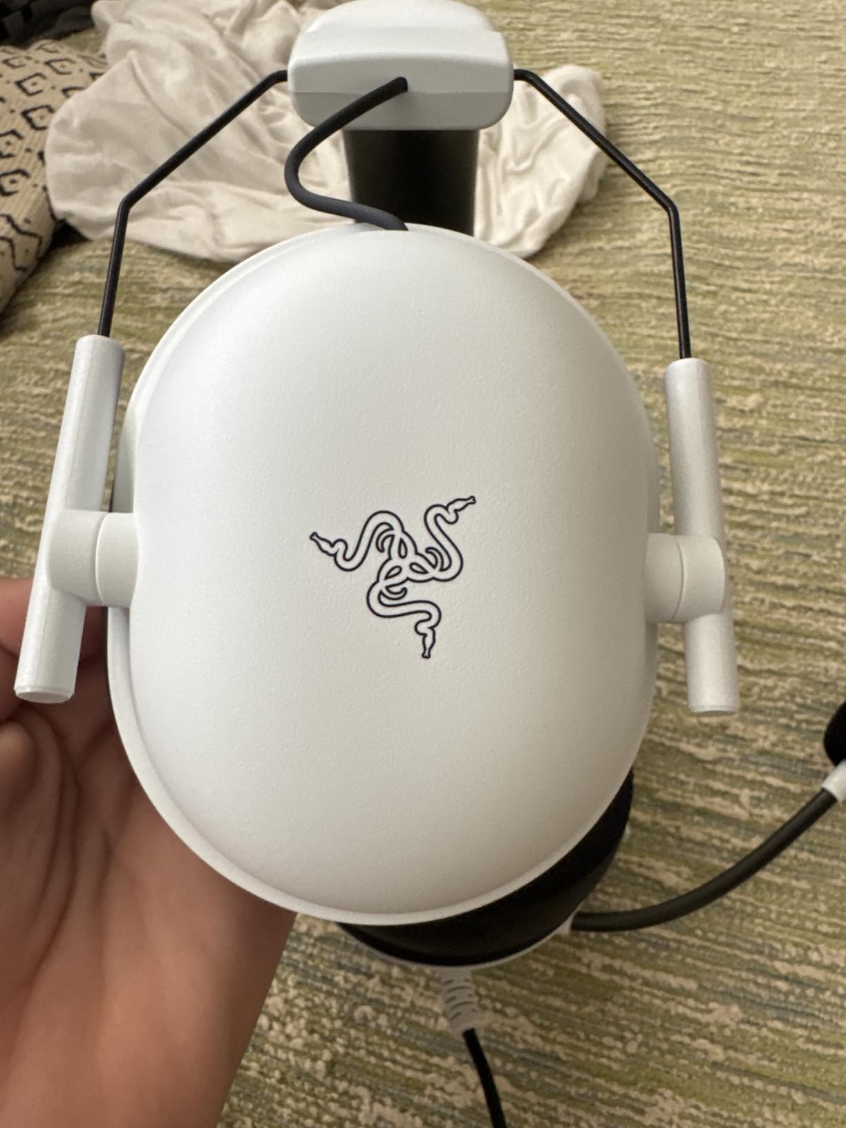 Razer BlackShark V2 X Gaming Headset: 7.1 Surround Sound - 50mm Drivers - Memory Foam Cushion - For PC, PS4, PS5, Switch - 3.5mm Audio Jack - Black customer photo 2