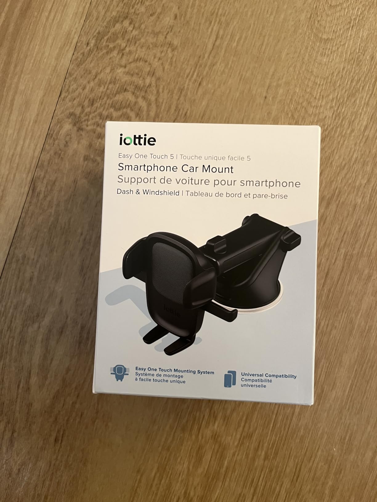 iOttie Easy One Touch Signature Dashboard & Windshield Universal Car Mount Phone Holder Desk Stand with Suction Cup Base and Telescopic Arm for iPhone, Samsung, Google, More Smartphones customer photo 2