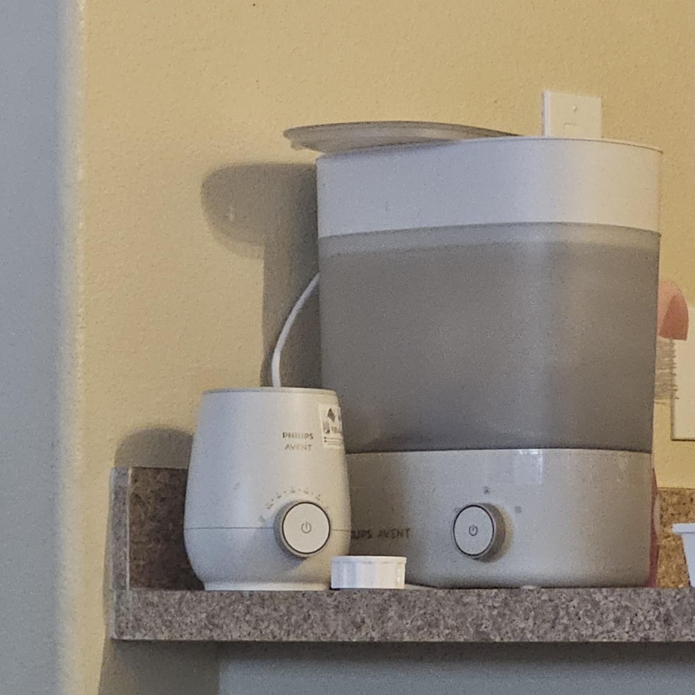 Philips Avent Premium Fast Bottle Warmer, with Smart Temperature Control, Water Bath Technology, Automatic Shut-Off, Model SCF358 customer photo 2