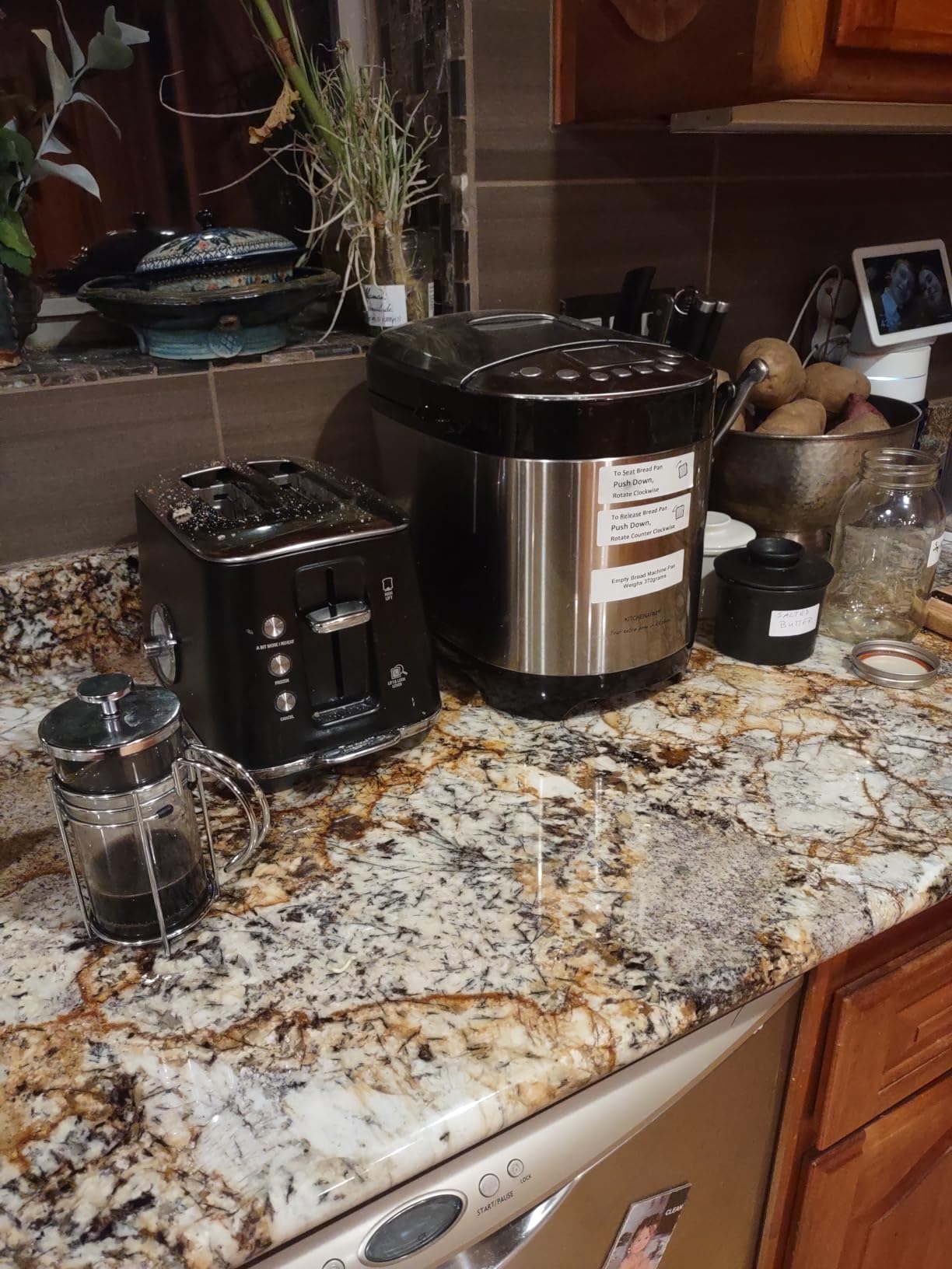 KITCHENARM 29-in-1 SMART Bread Machine with Gluten Free Setting 2LB 1.5LB 1LB Bread Maker Machine with Homemade Cycle - Stainless Steel Breadmaker with Recipes Whole Wheat Bread Making Machine customer photo 2