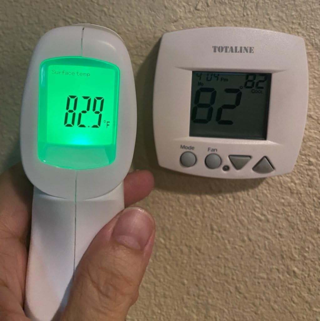 Berrcom Thermometer, 3 in 1 Contactless Infrared Fever Check Thermometer for Forehead, Ideal for Baby, Infant, Kids, and Adults, Batteries Not Included, JXB-178 (White) customer photo 2