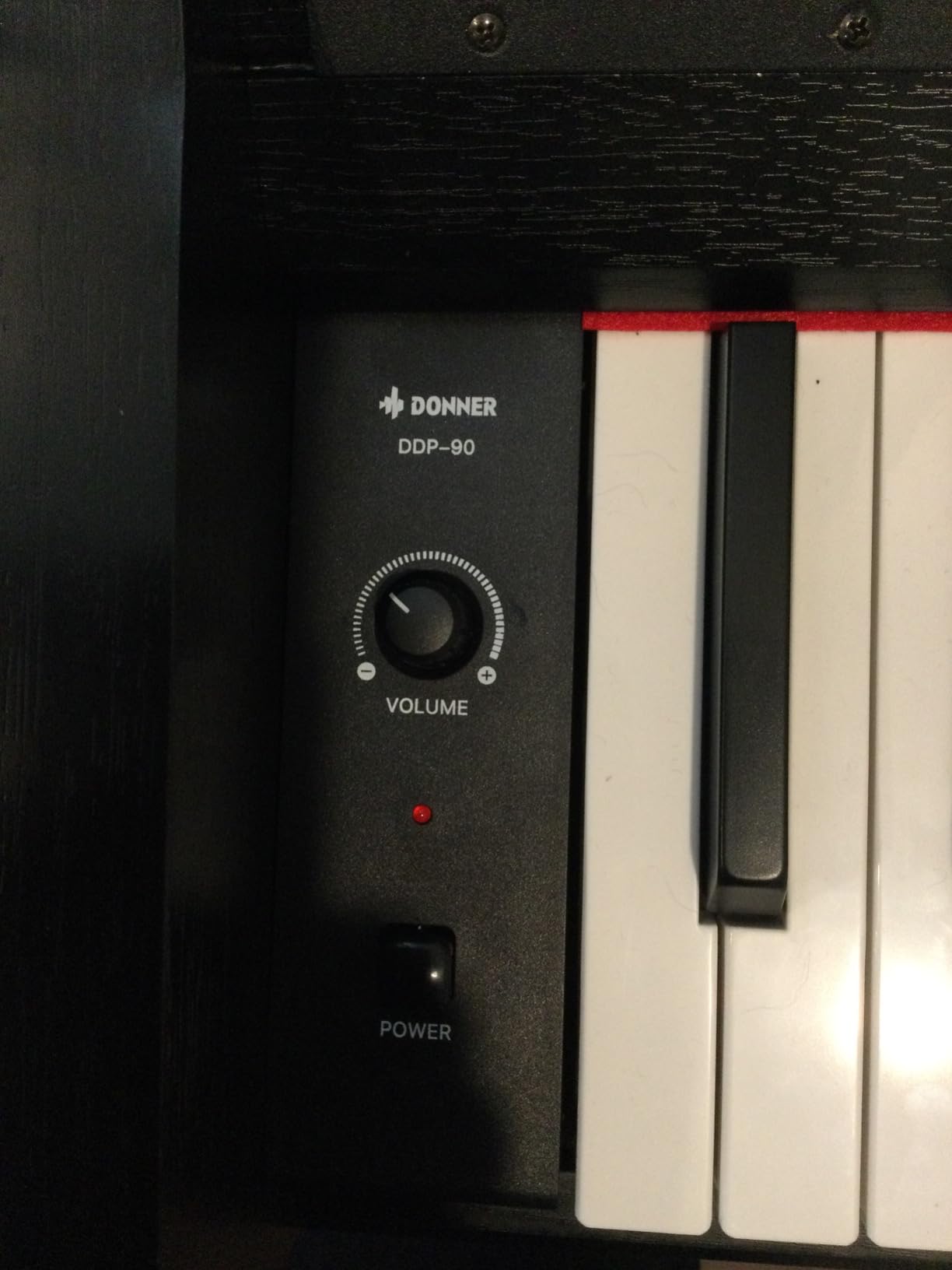 Donner DDP-90 Pro Digital Piano, 88 Key Weighted Piano Keyboard for Beginner/Professional with Three Pedals, Support U-disk Music Playing, PC/Tablet/Cell Phone Connecting, Audio In/Output customer photo 1