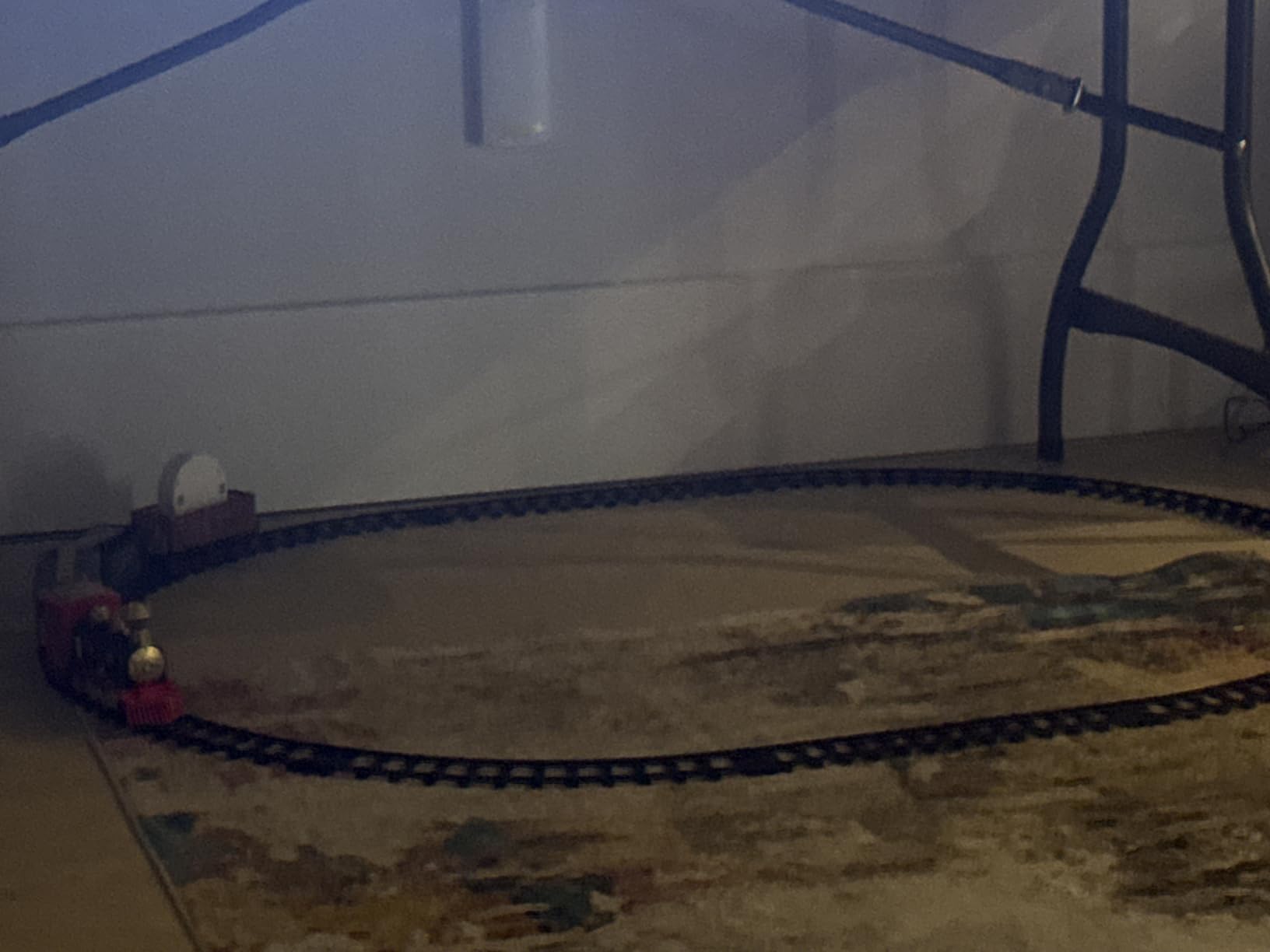 Hot Bee Train Set - Train Toys for Boys with Smokes, Lights and Sound, Toy Train Set for Under Christmas Tree, Toddler Model Trains for 3 4 5 6 7 8+ Years Old Kids Christmas Toys Gifts customer photo 1