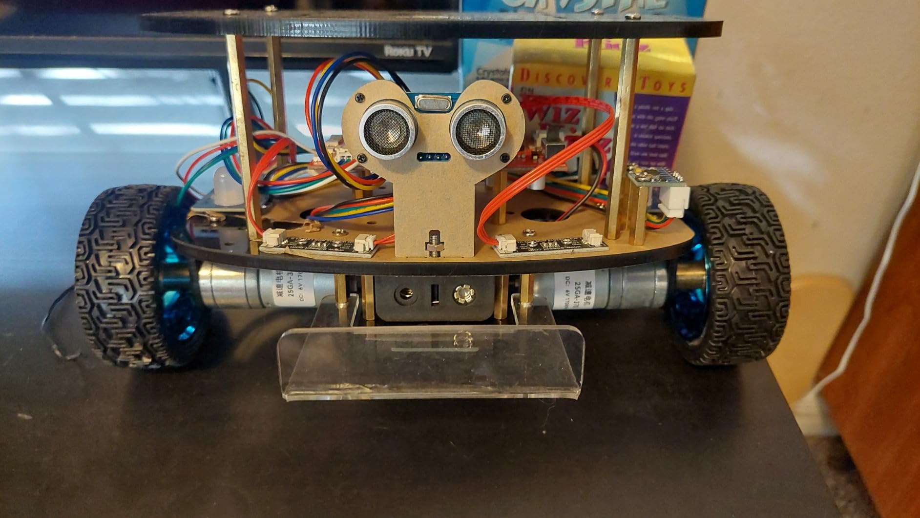 Adeept Self-Balancing Robot Car Kit(Compatible with Arduino IDE), STEM Projects Kit, Robotics & Engineering Kit, Programming Set, Line Tracking, Ultrasonic Sensor, IR Wireless Remote Control customer photo 2