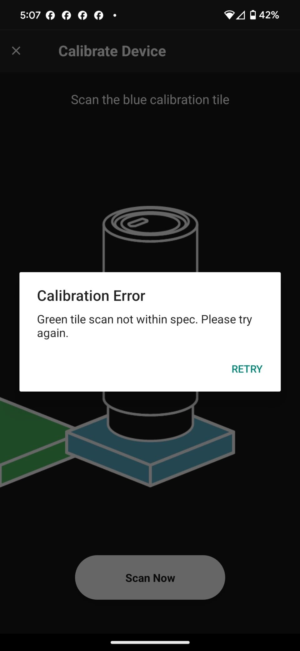 Spectro 1 Pro Spectrophotometer Paint Color Matching Tool with Charging Cable & Carrying Pouch, Portable Color Reader, Colorimeter Spectrometer Color Sensor, Paint Scanner & Color Meter for Designers customer photo 1