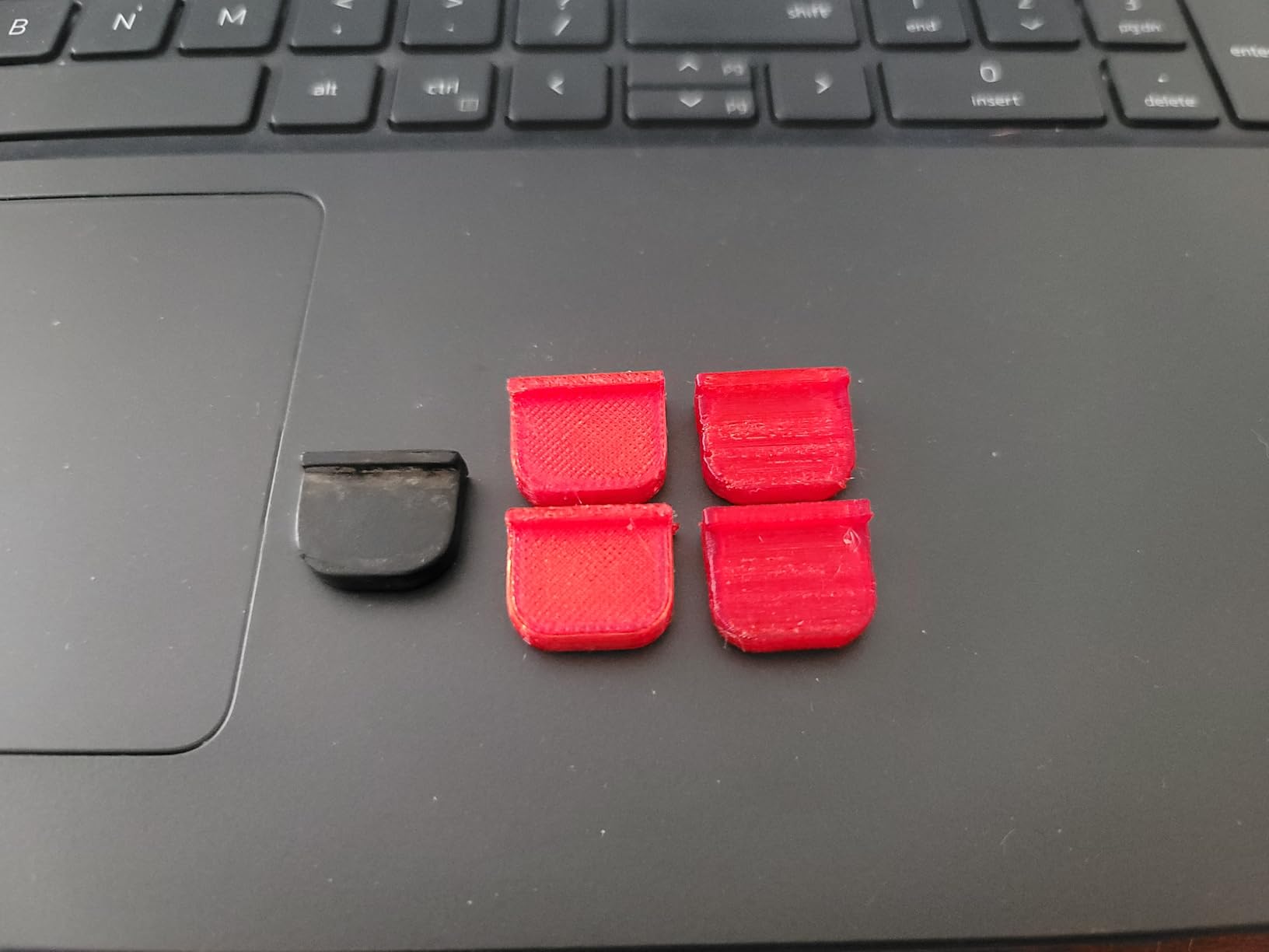 Amazon Basics TPU 3D Printer Filament, 1.75mm, Red, 1 kg Spool (2.2 lbs) customer photo 1