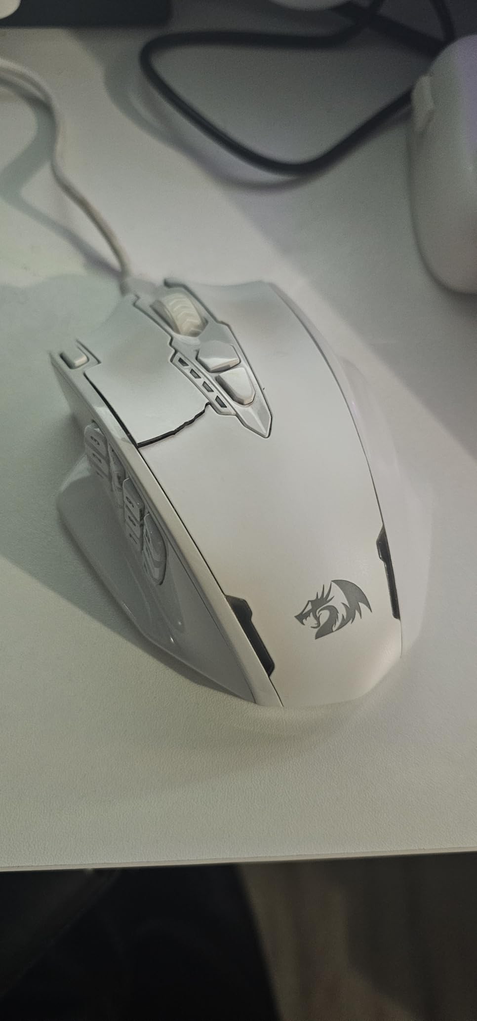 Redragon M913 Impact Elite Wireless Gaming Mouse, 16000 DPI Wired/Wireless RGB Mouse with 16 Programmable Buttons, 45 Hr Battery and Pro Optical Sensor, 12 Side Buttons MMO Mouse customer photo 2