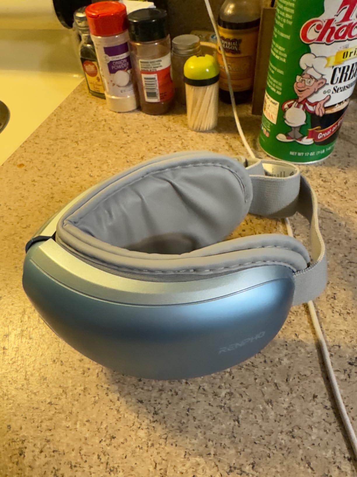 RENPHO Eye Massager with Heat, Mothers Day Birthday Gifts for Women Men Her Him, FSA Eligible HSA Sleep Mask with Remote Compression, Head Massager for Migraine Relief Stye Eye Eyeris 1 customer photo 2