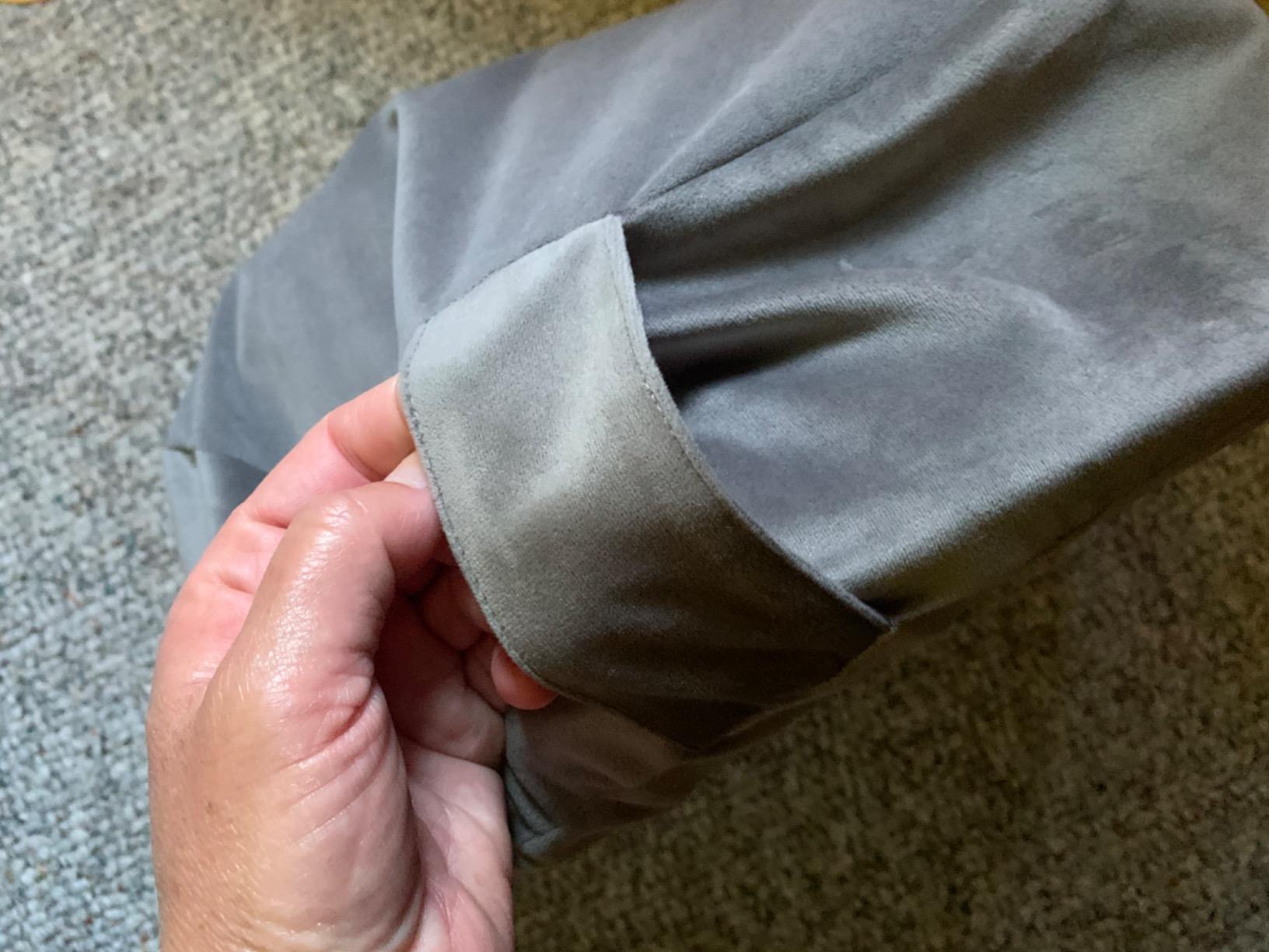 Florensi Meditation Cushion - Comfortable Floor Pillow - Traditional Tibetan Meditation Pillow with Beautiful Velvet Cover - Large Floor Cushion Seating for Adults - Premium Yoga Buckwheat Bolster customer photo 1