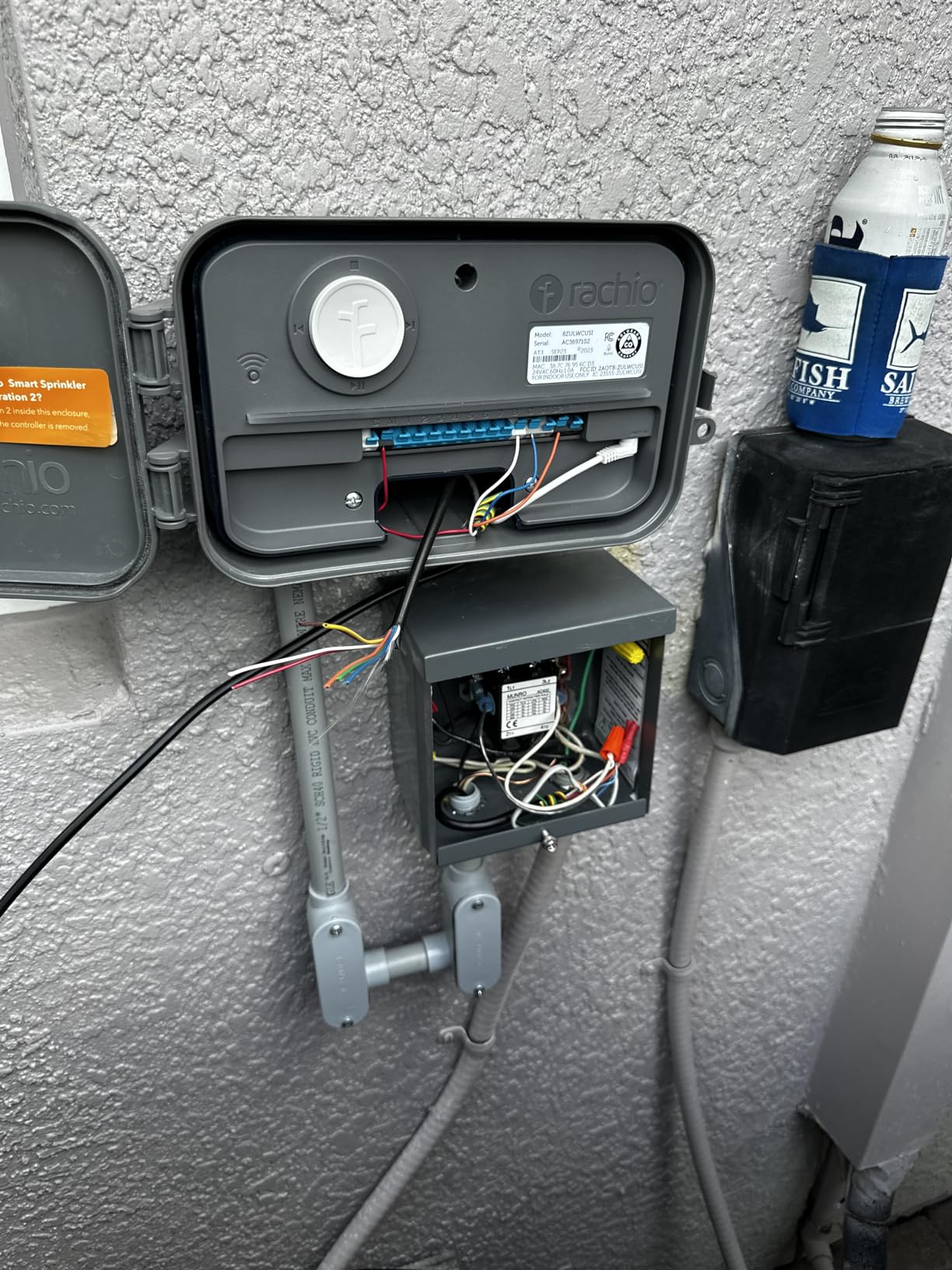 Rachio 3 Smart Bundle: 8 Zone Controller with Outdoor Enclosure customer photo 2