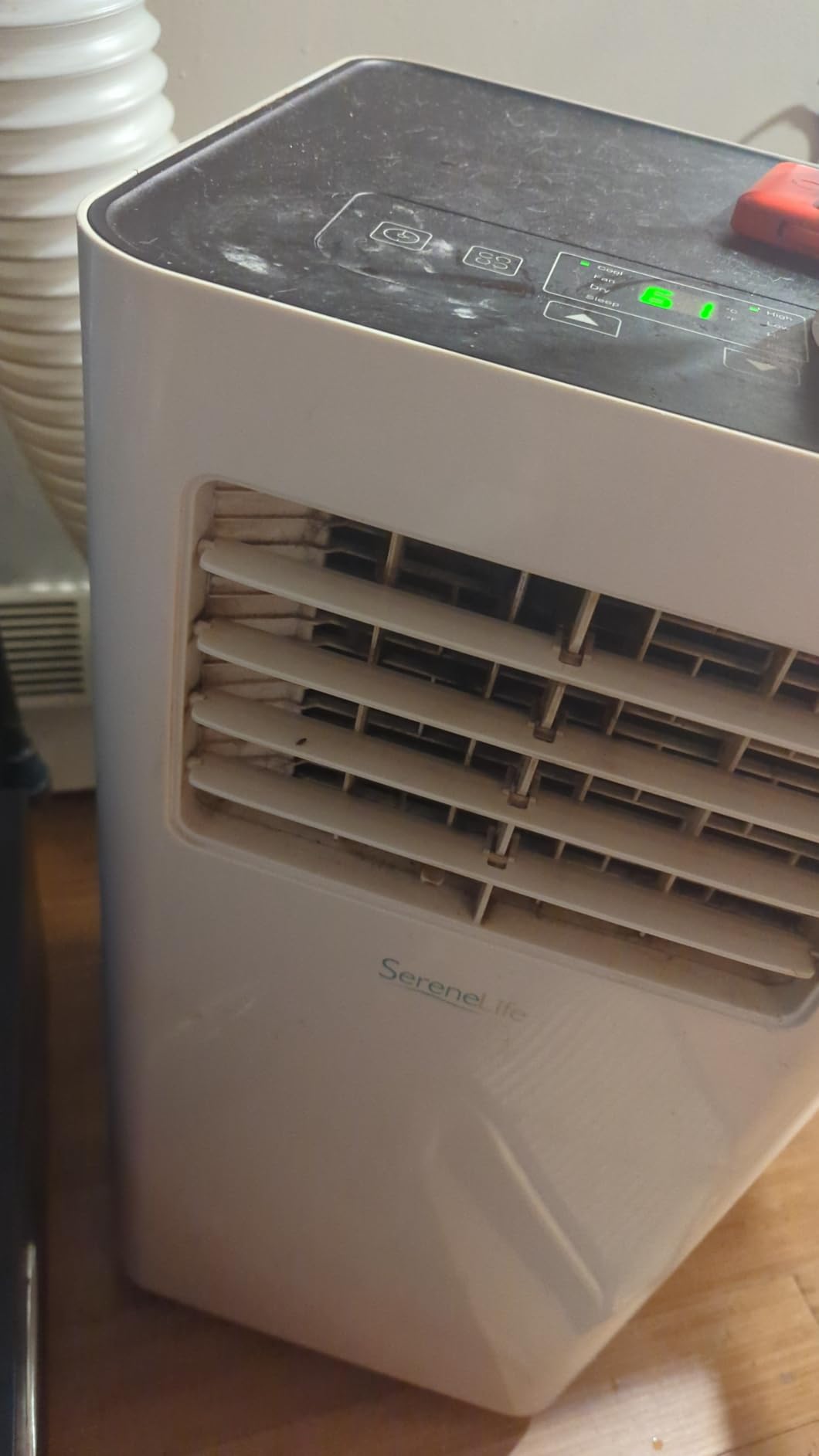 SereneLife Small Air Conditioner Portable 10,000 BTU with Built-in Dehumidifier - Portable AC unit for rooms up to 450 sq ft - WiFi app + Remote Control, Window Mount Exhaust Kit customer photo 1