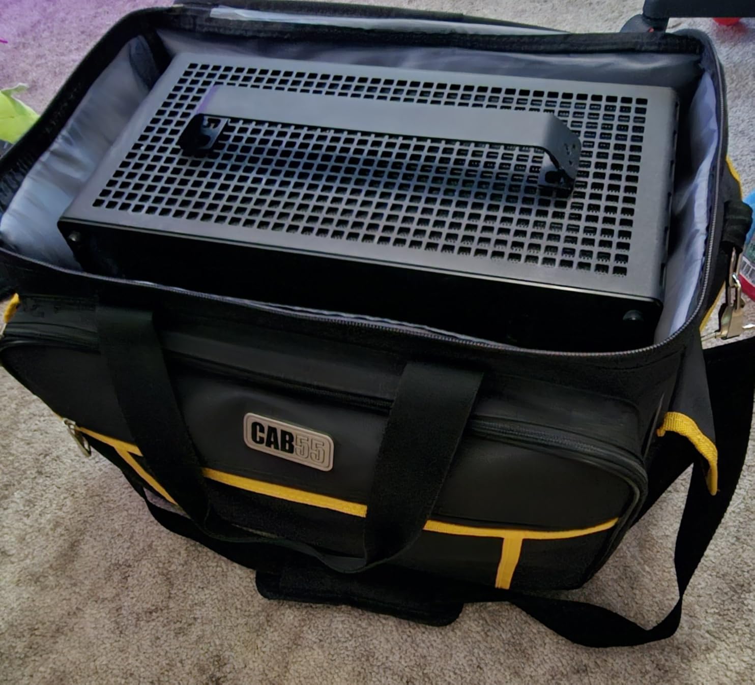 CAB55 Sewing Machine Case - Carrying Bag with Removable Padding, Tote for Machine and Accessories customer photo 2