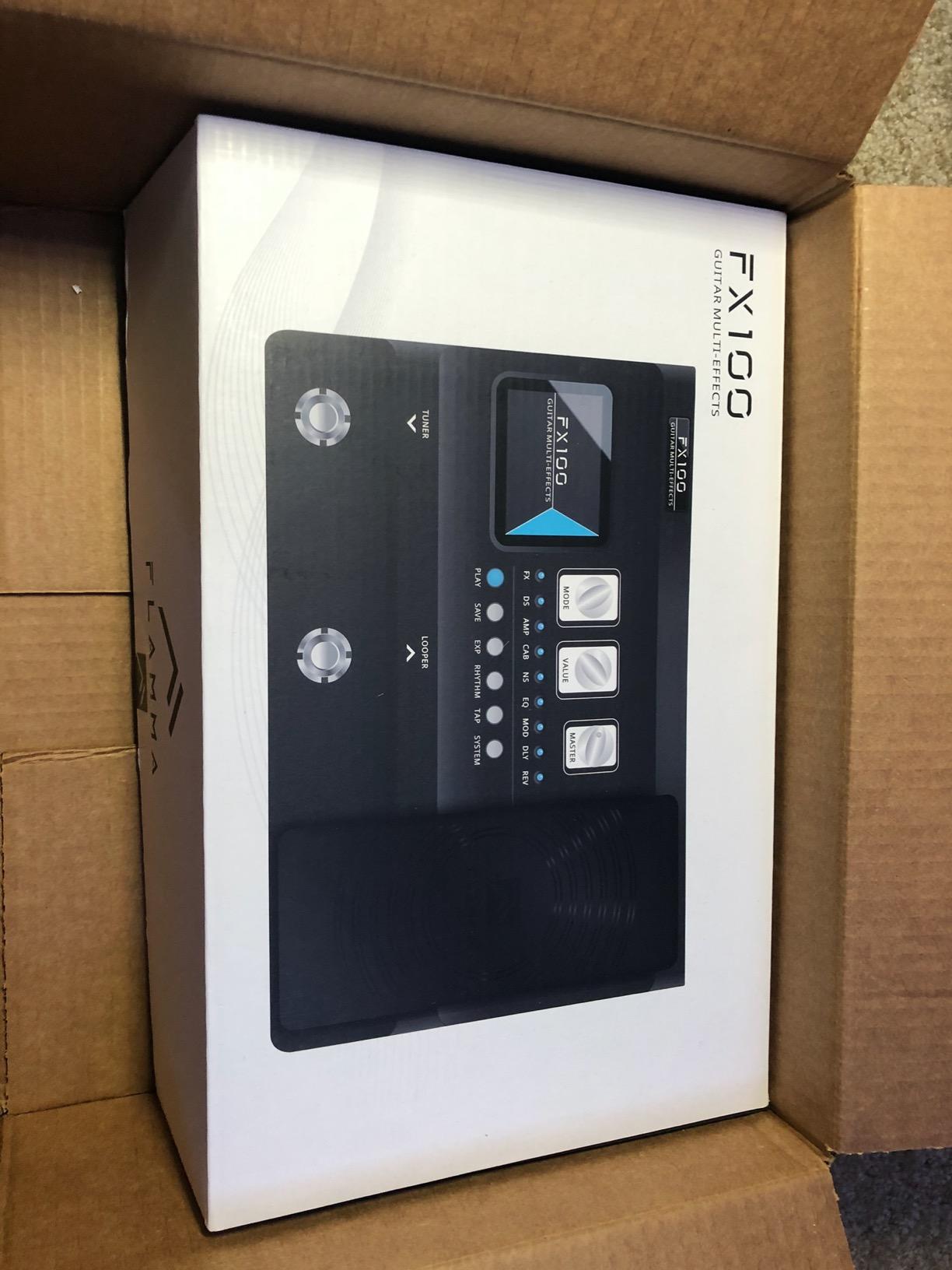 FLAMMA FX100 Guitar Multi-effects Pedal with 55 Amp Models 151 Built-in Effects 80' Looper 40 Drum Machine 10 3rd Party IR Slots Headphone OTG for Home Practice Performance Live Streaming customer photo 2