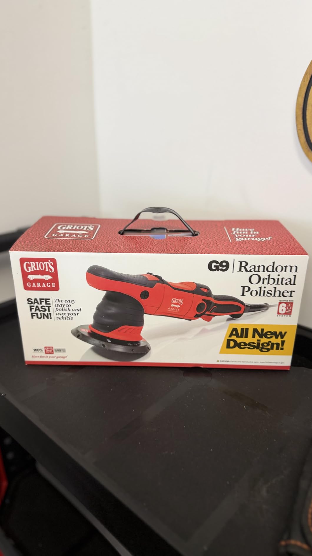 Griot's Garage G9 Random Orbital Polisher 10901 - 1000-Watt Dual Action Buffer for Car Detailing, Polishing, Waxing, Swirl and Scratch Removal - 6