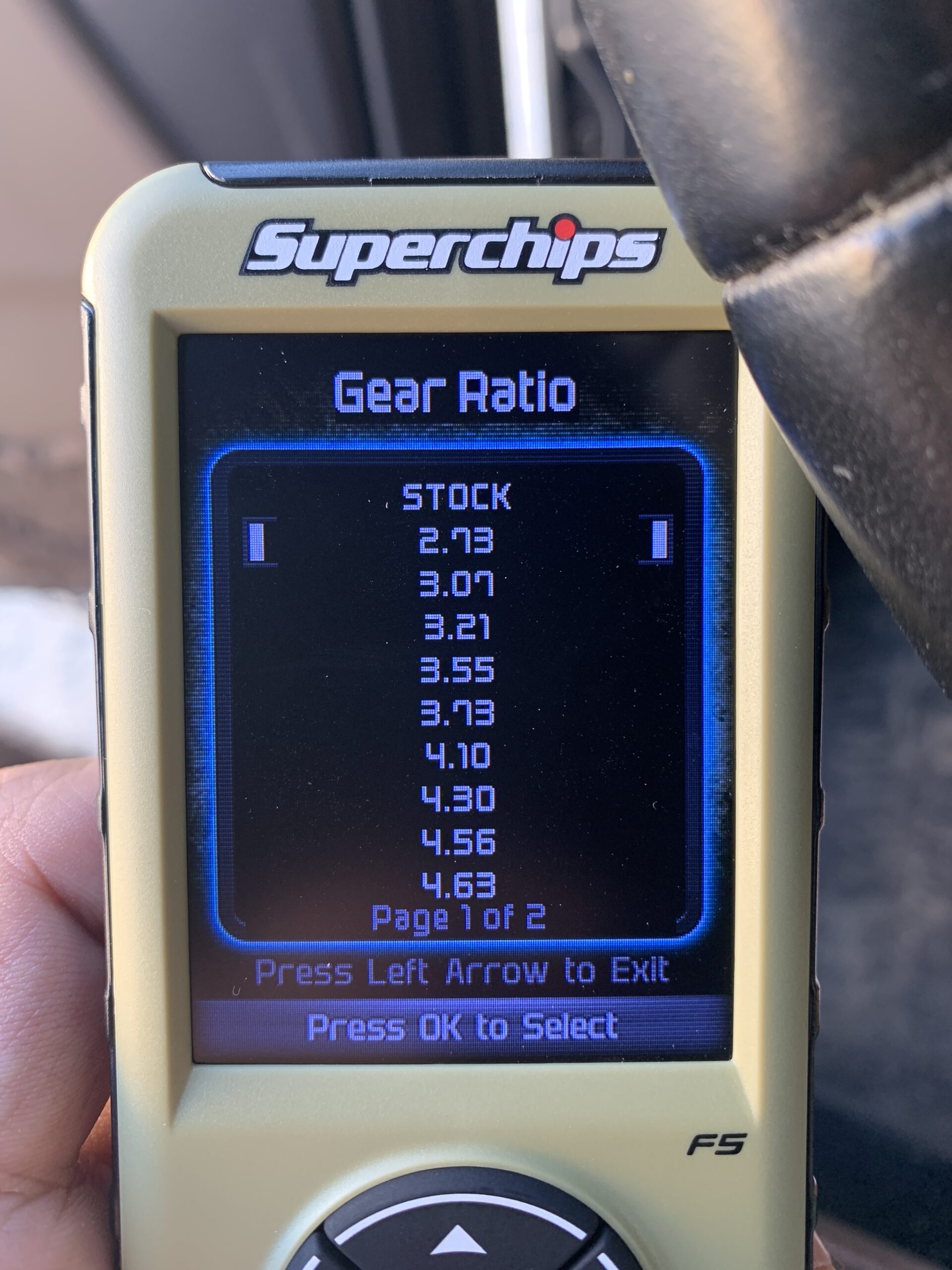 Superchips Flashcal F5 In-Cab Tuner, Gasoline, Compatible with 2007-2018 Jeep JK Wrangler customer photo 2