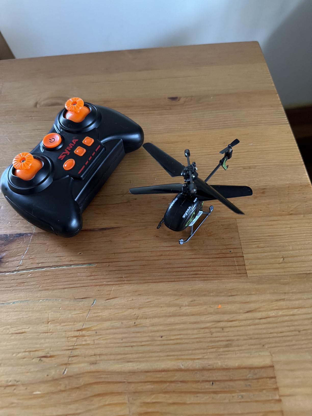 SYMA S100 Mini RC Helicopter with Gyro Stabilizer, Altitude Hold, 3.5 Channel, 5-7 Min Flight Time, Remote Control Helicopter Toy for Boys and Girls customer photo 1