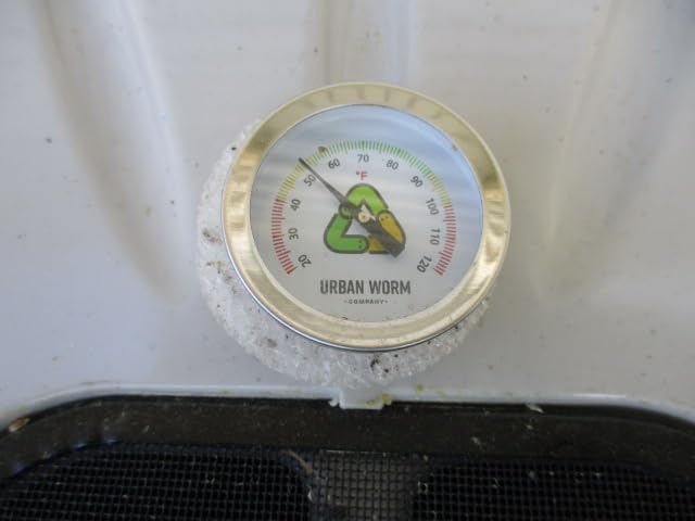 Urban Worm Soil Thermometer - 5-in Stainless Steel Stem - Perfect for Gardening & Worm Bin customer photo 2