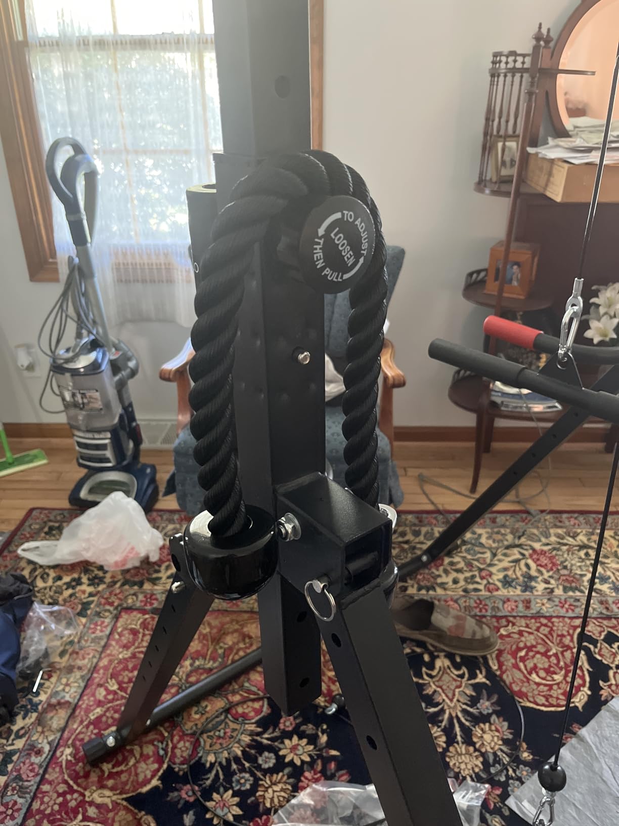 Mikolo Fitness LAT and Lift Pulley System, Dual Cable Machine(70'' and 90'') with Upgraded Loading Pin for Triceps Pull Down, Biceps Curl, Back, Forearm, Shoulder-Home Gym Equipment(Patent) customer photo 1