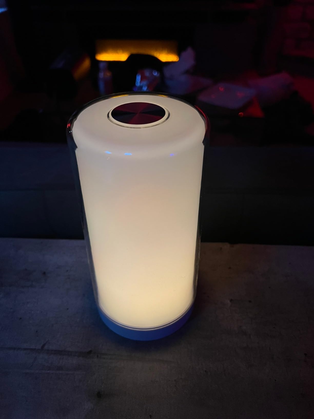 meross Smart Table Lamp, Bedside Lamp, Compatible with Apple HomeKit, Siri, Amazon Alexa and SmartThings, Tunable White and Multi-Color, Touch Control, Voice and App Control customer photo 1