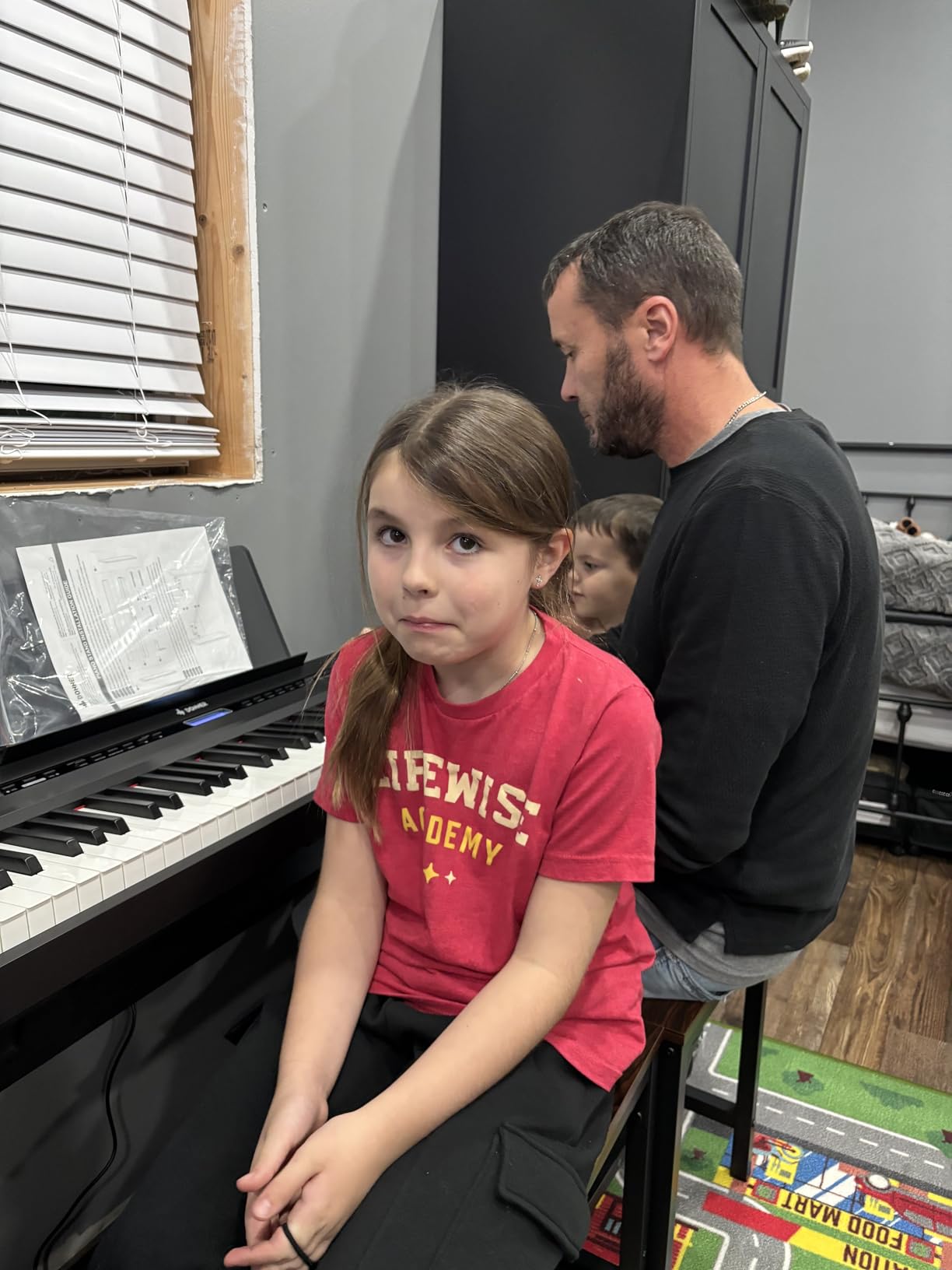 Donner DEP-20 Beginner Digital Piano 88 Key Full Size Weighted Keyboard, Portable Electric Piano with Furniture Stand, 3-Pedal Unit customer photo 2