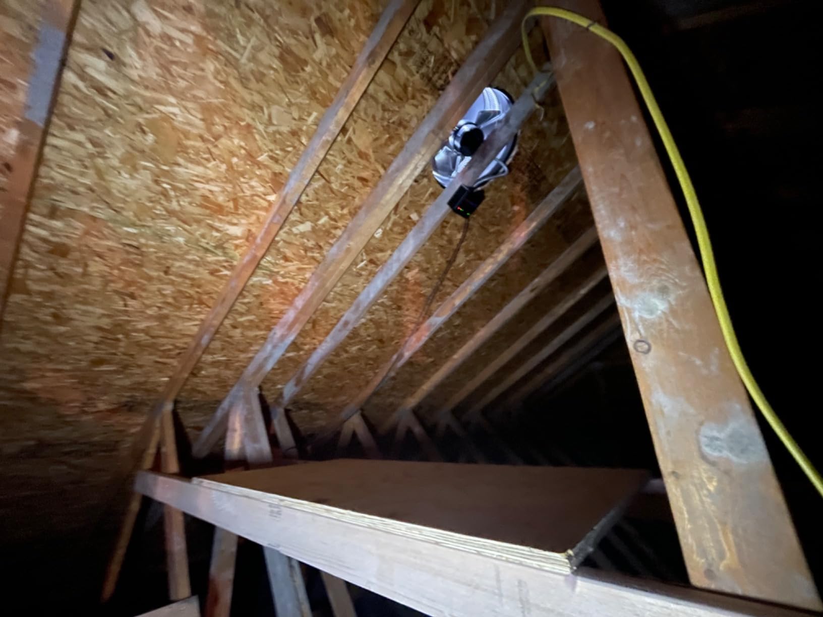 Quietcool AFR SMT ES-2.0 Roof Mount Smart Attic Fan - Up to 1950 CFM - As low as 25 Watts - Smart App Control - Thermostat and Humidistat - 20ft Power Cord - Plug-and-play - Three Speed customer photo 1