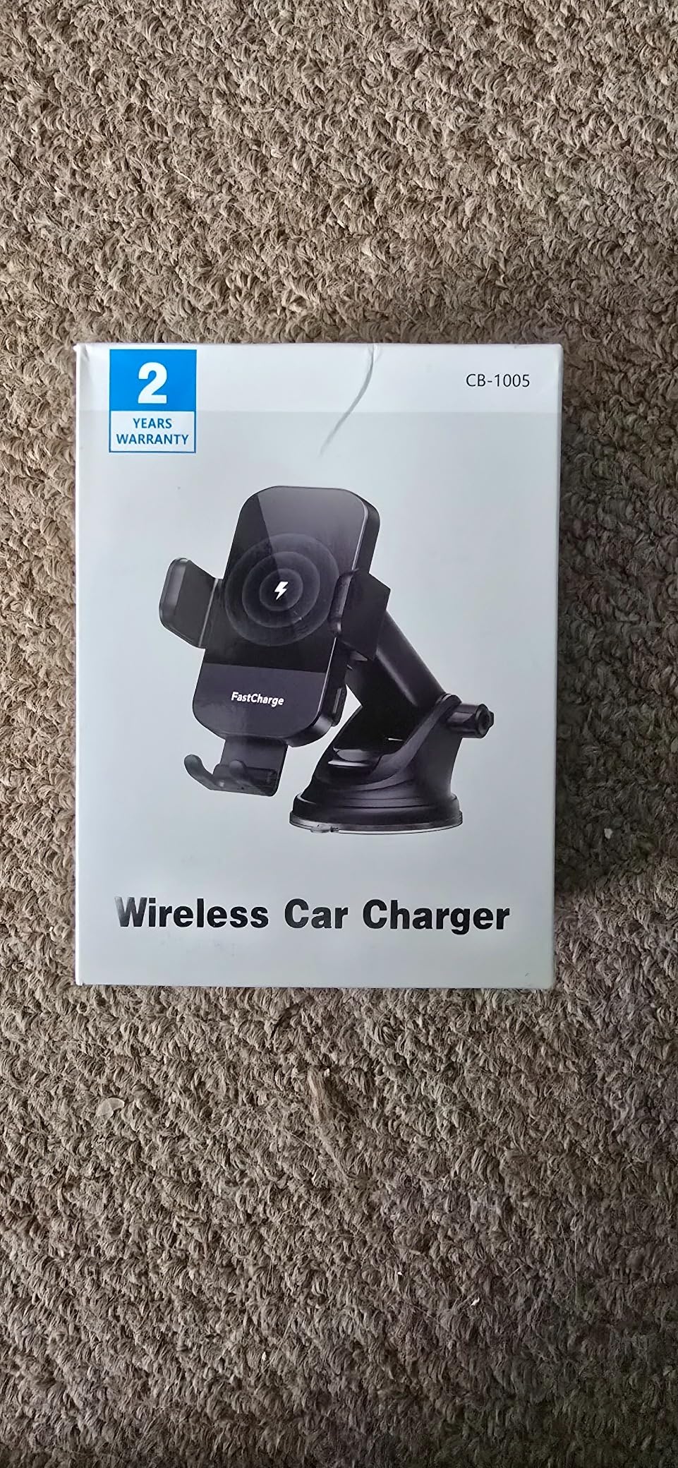 CHGeek Wireless Car Charger, 15W Fast Charging Auto Clamping Phone Holders for Your Car Phone Mount for Car fit for iPhone 17 16 15 14 13 12 Pro Max 11 XR XS, Samsung Galaxy S25 Ultra S24 S23, Black customer photo 2