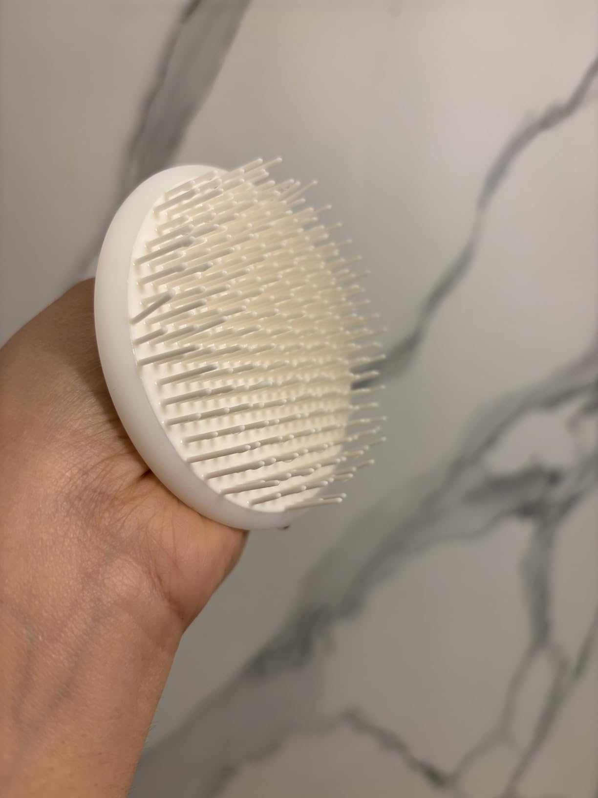 Jupiter Scalp Exfoliator - Scalp Massager Tool for Wet & Dry Hair - Ergonomic Detangler Brush - Dandruff Comb & Scrub to Remove Dandruff & Buildup and Support Circulation customer photo 2