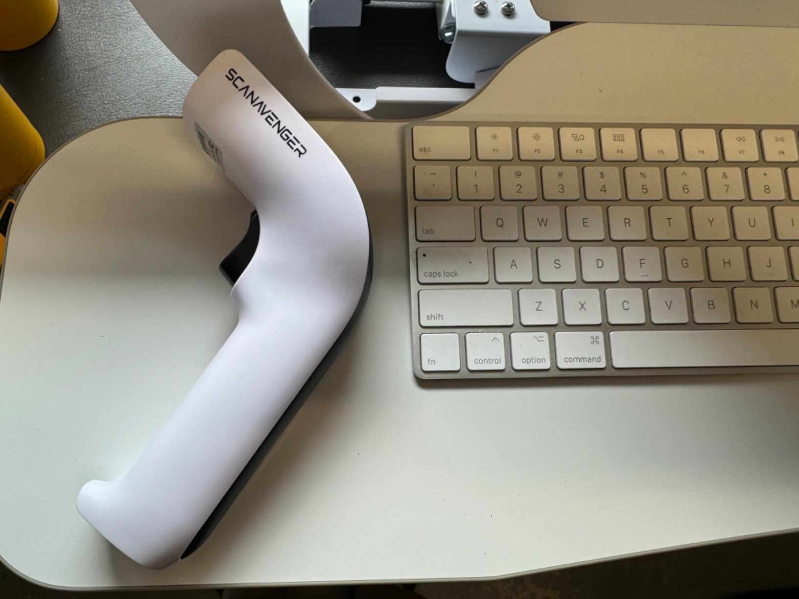 ScanAvenger Wireless Portable 1D&2D with Stand Bluetooth Barcode Scanner: 3-in-1 Handheld Scanner, Rechargeable Battery for Inventory - USB Bar Code/QR Reader (1D&2D with Next Gen Stand) customer photo 1