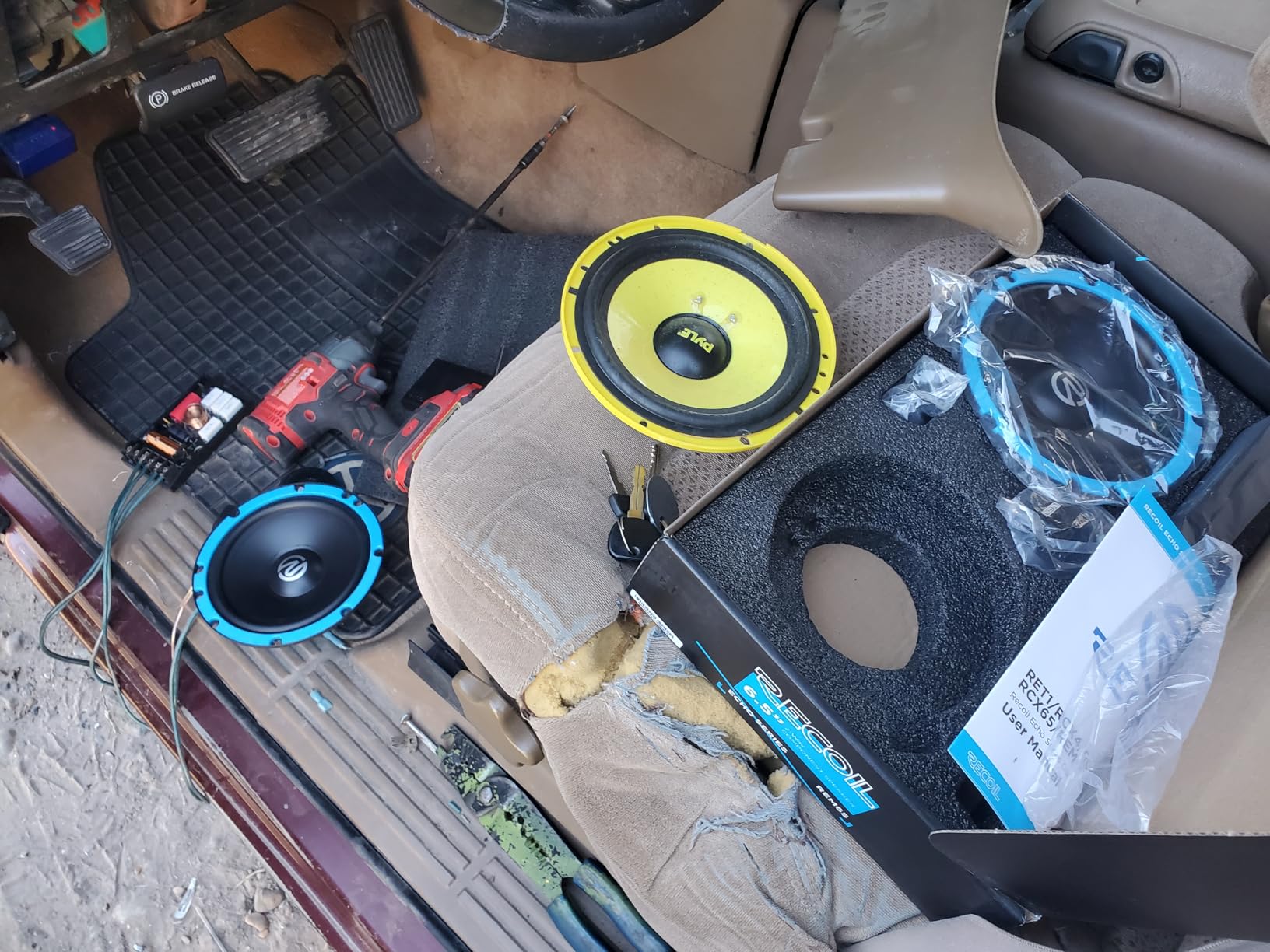 RECOIL REM65 Echo Series 6.5-Inch Car Audio Component Speaker System customer photo 1