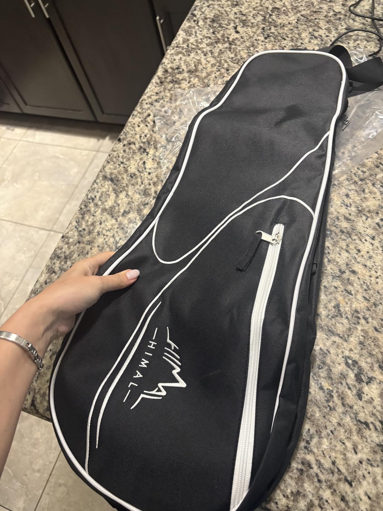 Himal 3 Racquet Tennis Bag With Protective Pad, Tennis Racket Bag for Men Women, Sports Enthusiasts of All Ages customer photo 2