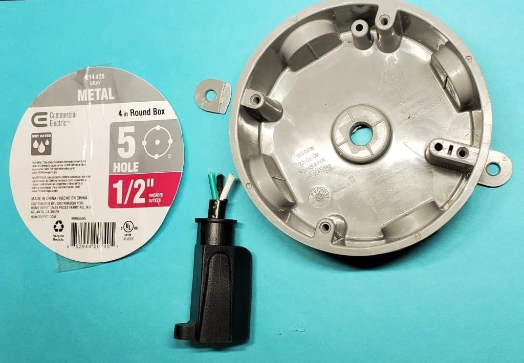 Ring Floodlight Cam Wired Plus (newest model), Outdoor home or business security with motion-activated 1080p HD video and floodlights, Black customer photo 2