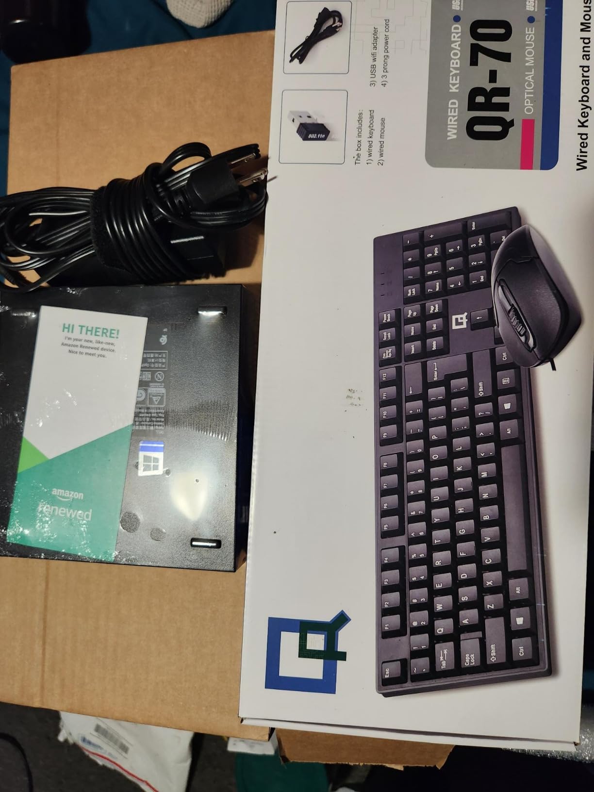 Dell OptiPlex 7050 Micro Computer, Intel Quad Core i5-6500T up to 3.1GHz, 16G DDR4, 256G SSD, Windows 11 Pro 64 Bit (Renewed) customer photo 2