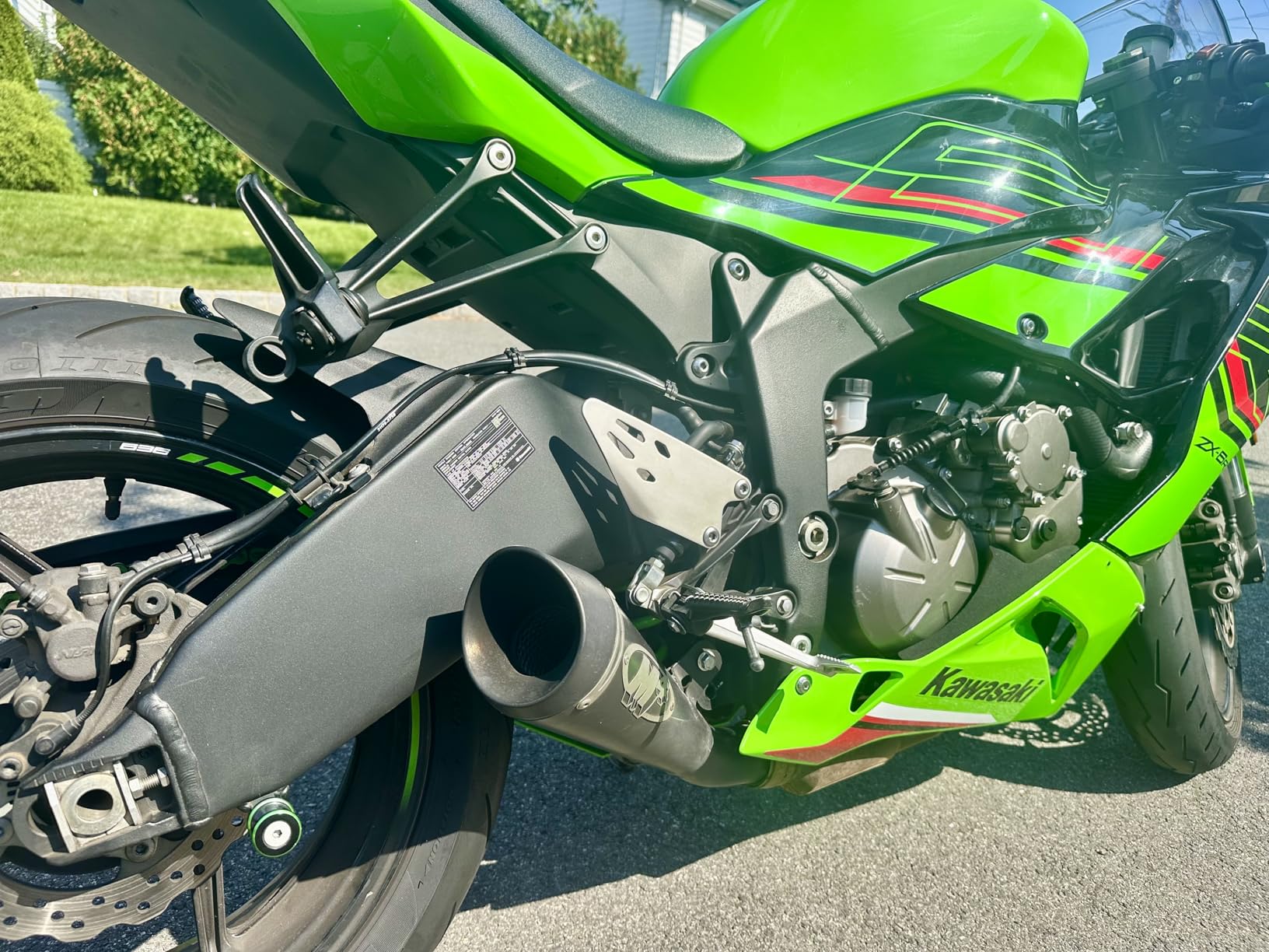 M4 Performance Exhaust GP19 Series Slip-On compatible with 2009-2024 Kawasaki ZX-6R ZX636 KA6922-GP19 customer photo 2