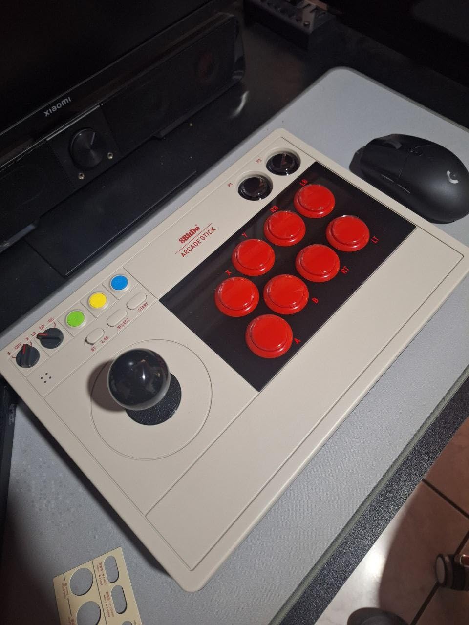 8Bitdo Arcade Stick for Switch & Windows, Arcade Fight Stick Support Wireless Bluetooth, 2.4G Receiver and Wired Connection customer photo 1