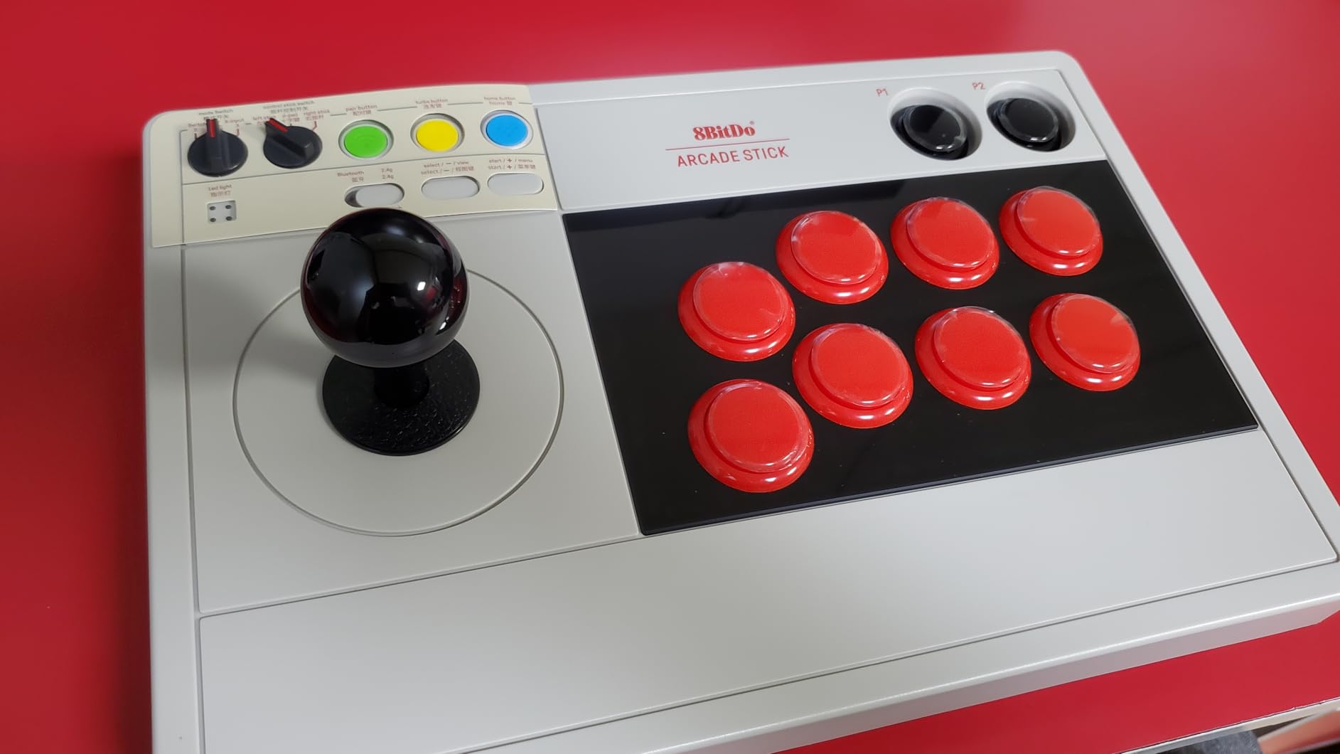 8Bitdo Arcade Stick for Switch & Windows, Arcade Fight Stick Support Wireless Bluetooth, 2.4G Receiver and Wired Connection customer photo 2